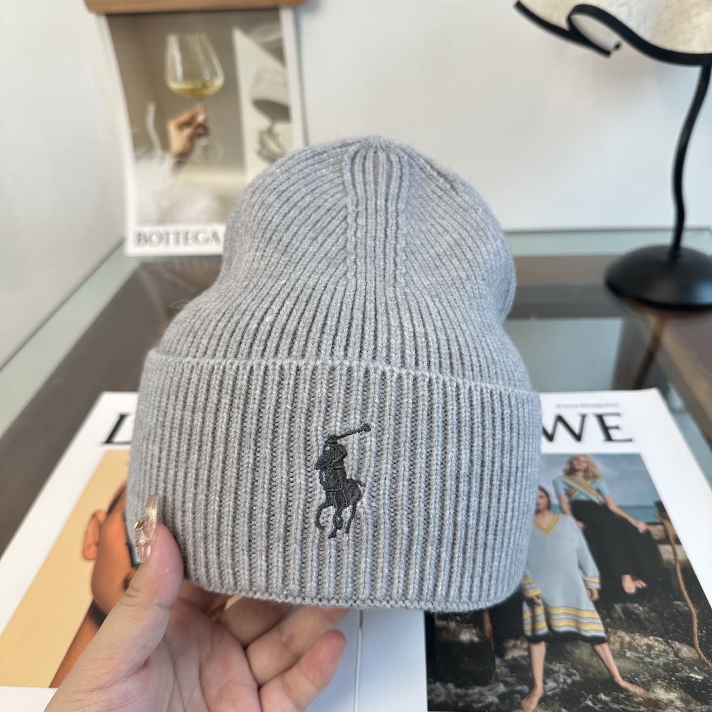Polo 秋冬新款针织毛线帽，超火爆💖质感一流，出街超好搭配！减龄神器