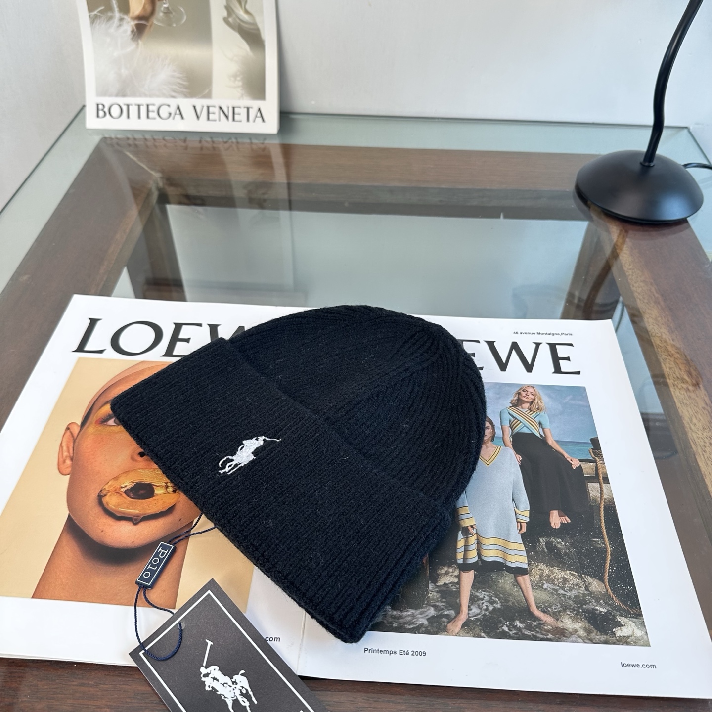 Polo 秋冬新款针织毛线帽，超火爆💖质感一流，出街超好搭配！减龄神器