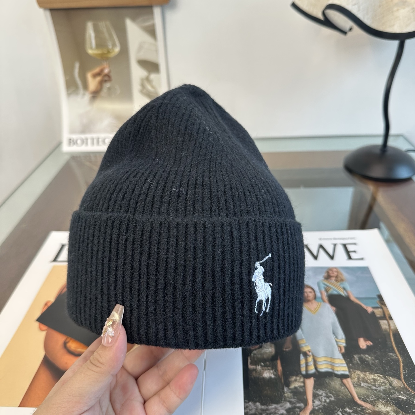 Polo 秋冬新款针织毛线帽，超火爆💖质感一流，出街超好搭配！减龄神器