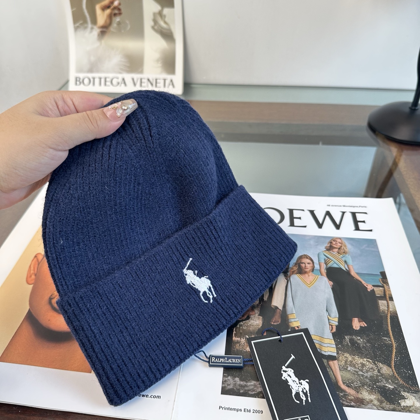 Polo 秋冬新款针织毛线帽，超火爆💖质感一流，出街超好搭配！减龄神器