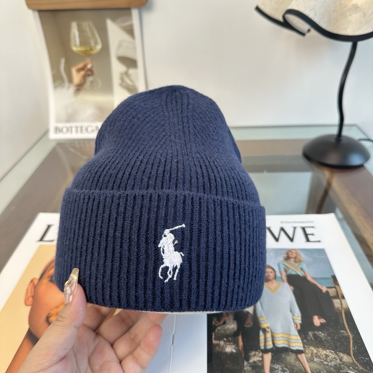 Polo 秋冬新款针织毛线帽，超火爆💖质感一流，出街超好搭配！减龄神器