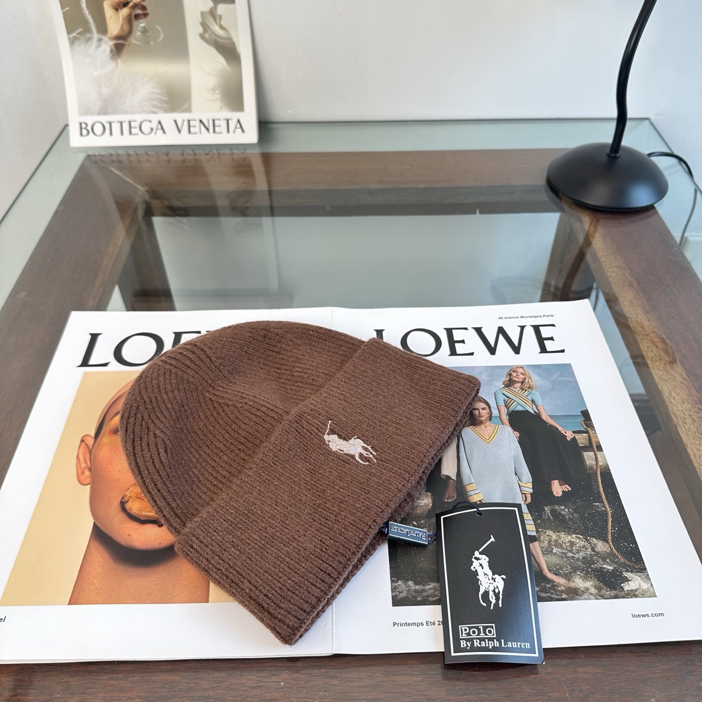 Polo 秋冬新款针织毛线帽，超火爆💖质感一流，出街超好搭配！减龄神器