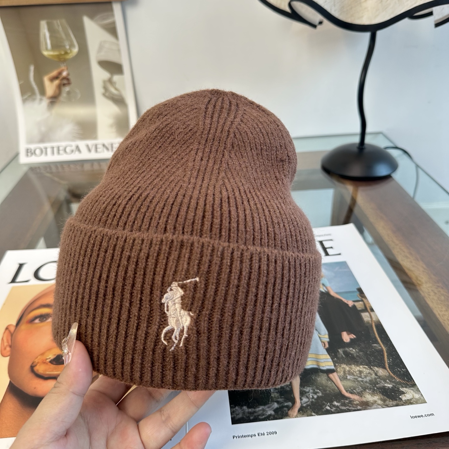 Polo 秋冬新款针织毛线帽，超火爆💖质感一流，出街超好搭配！减龄神器