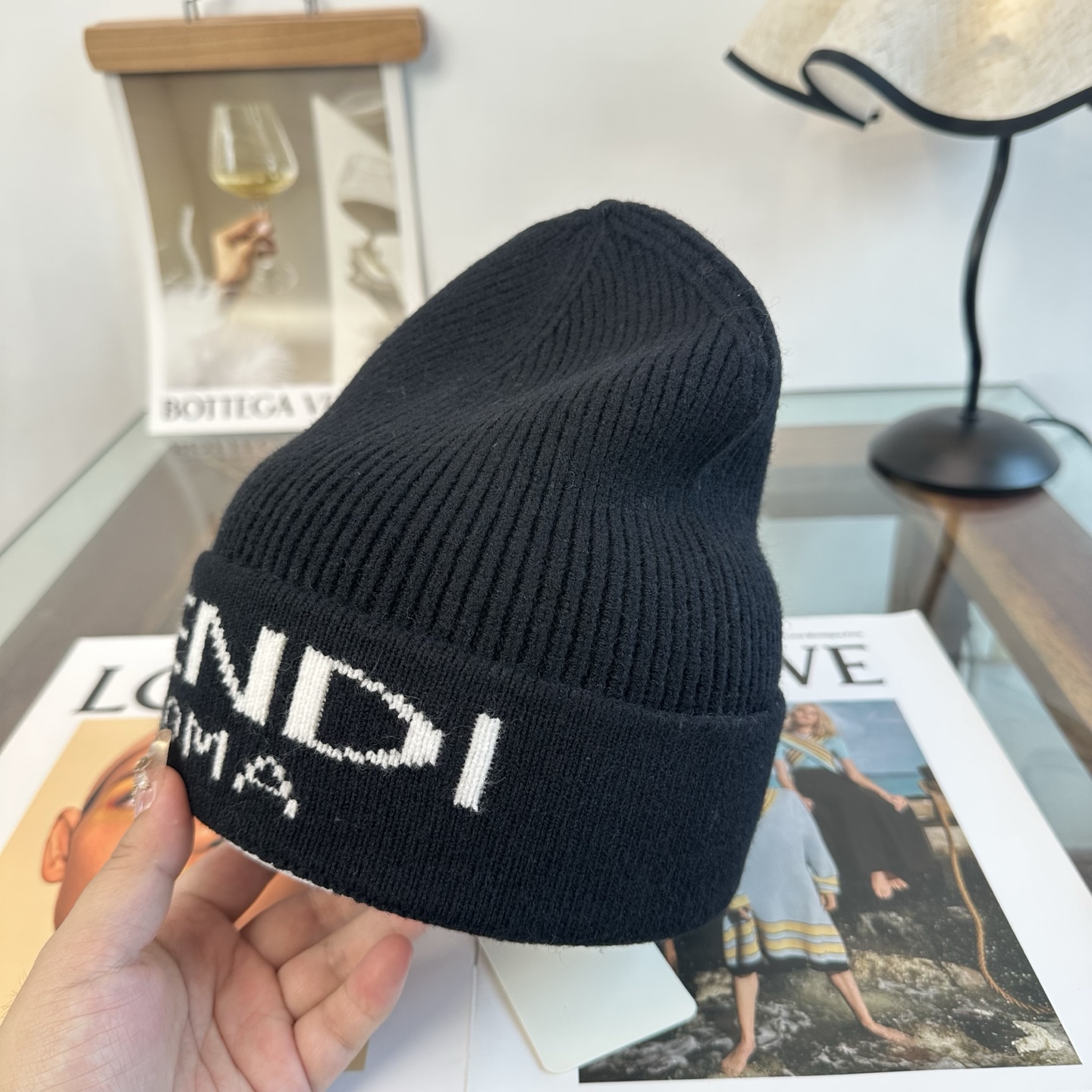 FENDI 芬迪 秋冬新款针织毛线帽，超火爆💖质感一流，出街超好搭配！减龄神器
