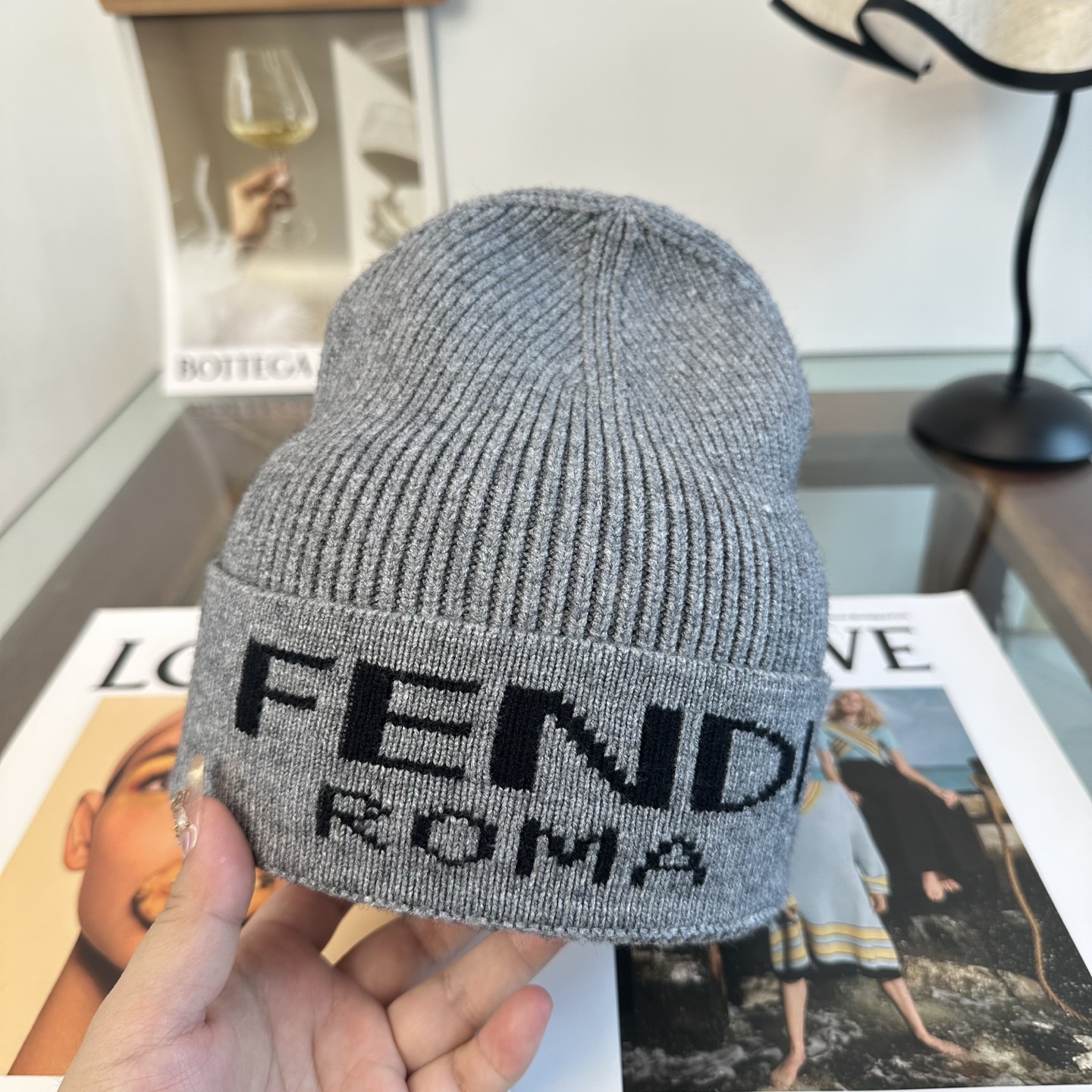 FENDI 芬迪 秋冬新款针织毛线帽，超火爆💖质感一流，出街超好搭配！减龄神器