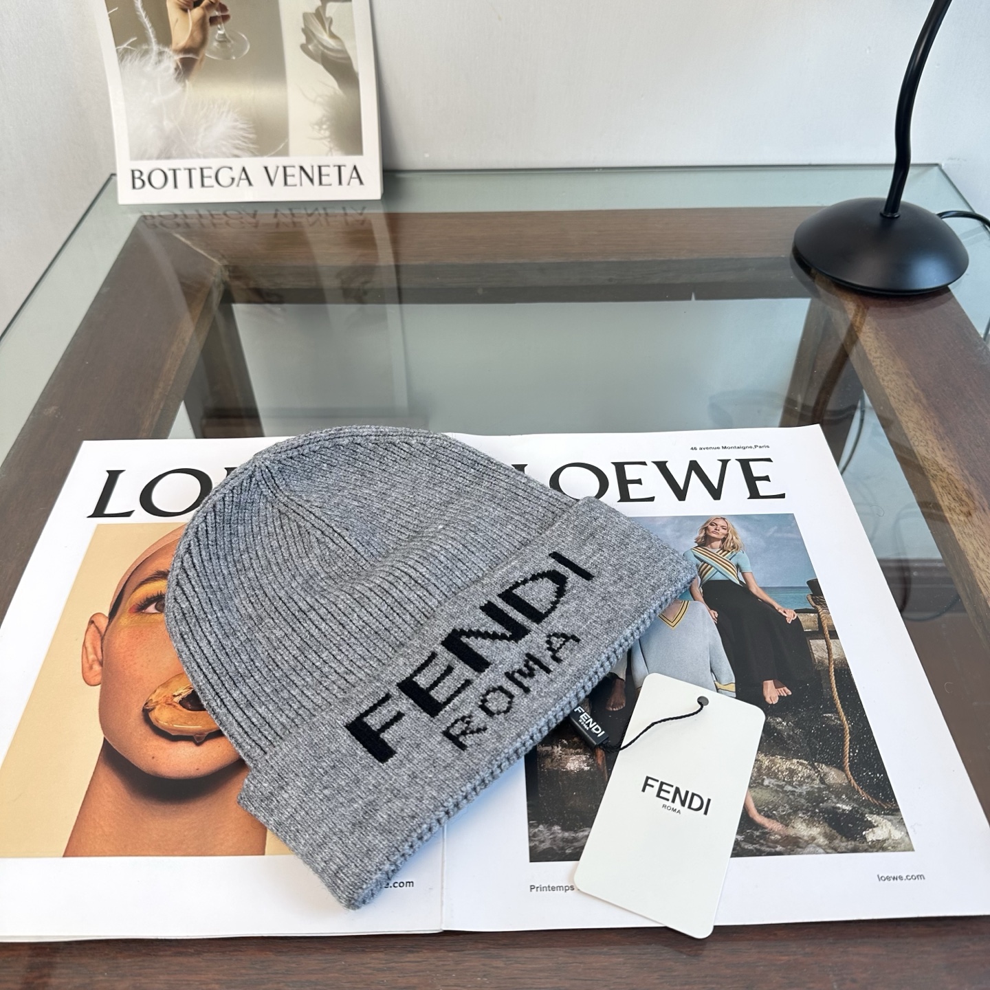 FENDI 芬迪 秋冬新款针织毛线帽，超火爆💖质感一流，出街超好搭配！减龄神器