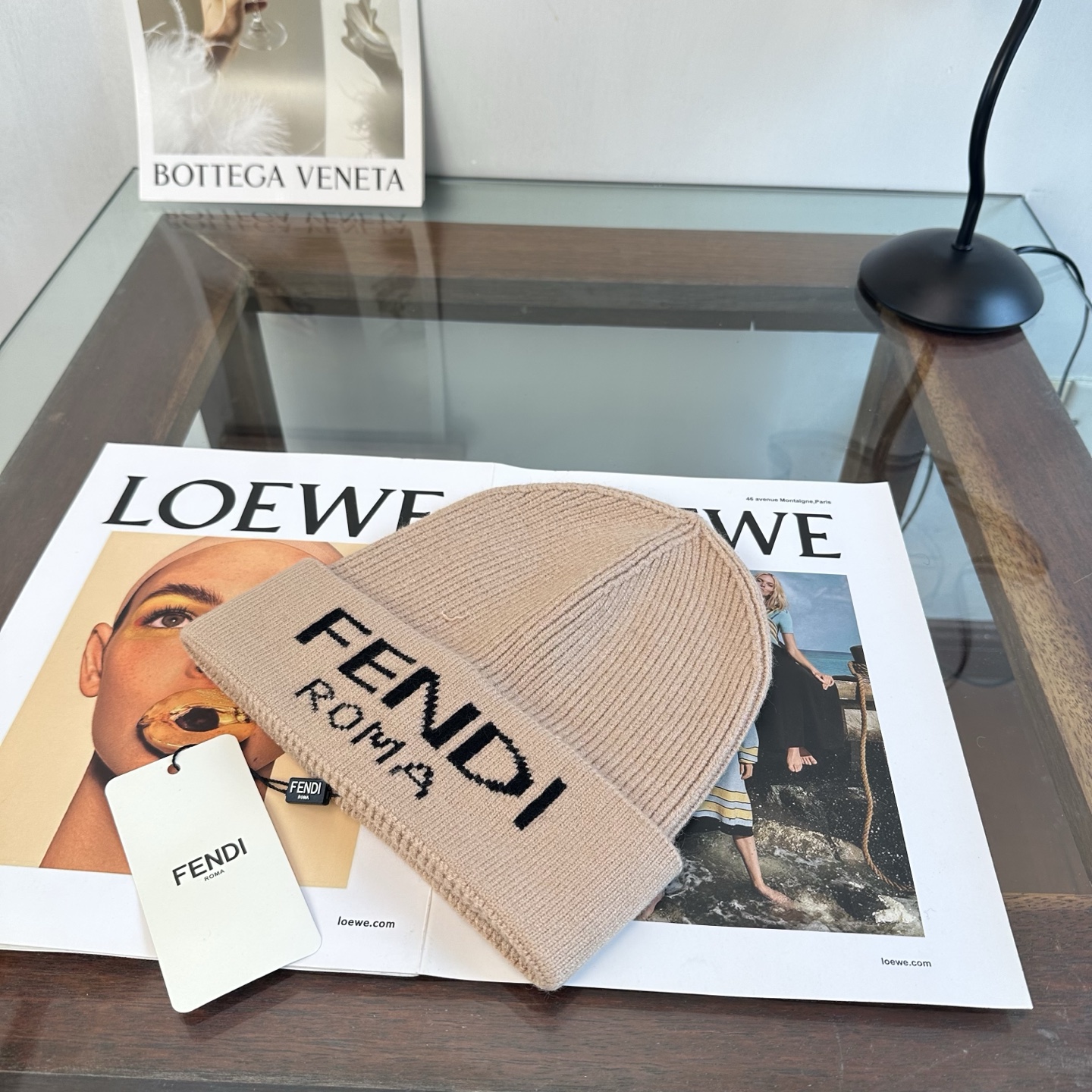 FENDI 芬迪 秋冬新款针织毛线帽，超火爆💖质感一流，出街超好搭配！减龄神器