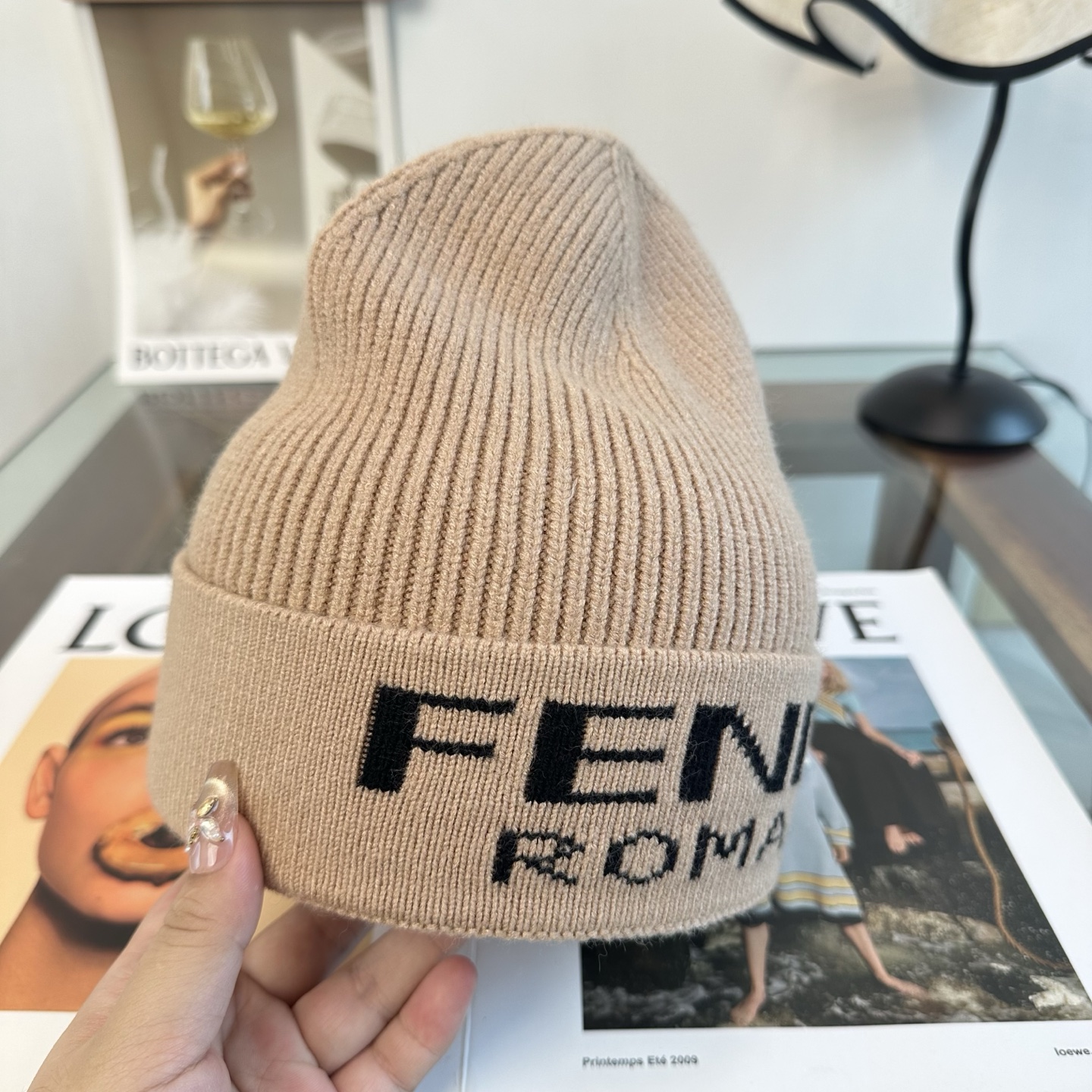 FENDI 芬迪 秋冬新款针织毛线帽，超火爆💖质感一流，出街超好搭配！减龄神器