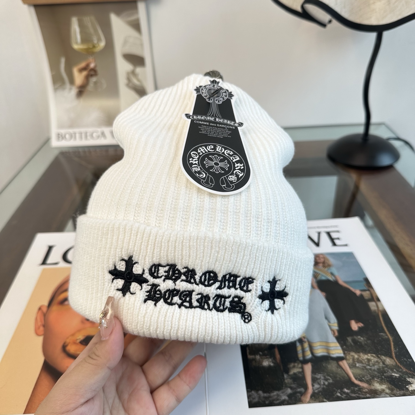 克罗心 秋冬新款针织毛线帽，超火爆💖质感一流，出街超好搭配！减龄神器