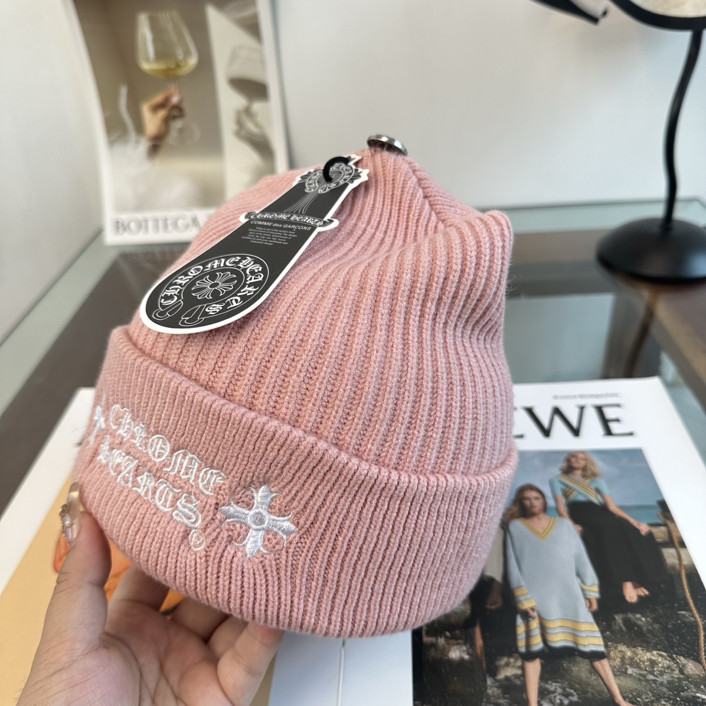 克罗心 秋冬新款针织毛线帽，超火爆💖质感一流，出街超好搭配！减龄神器