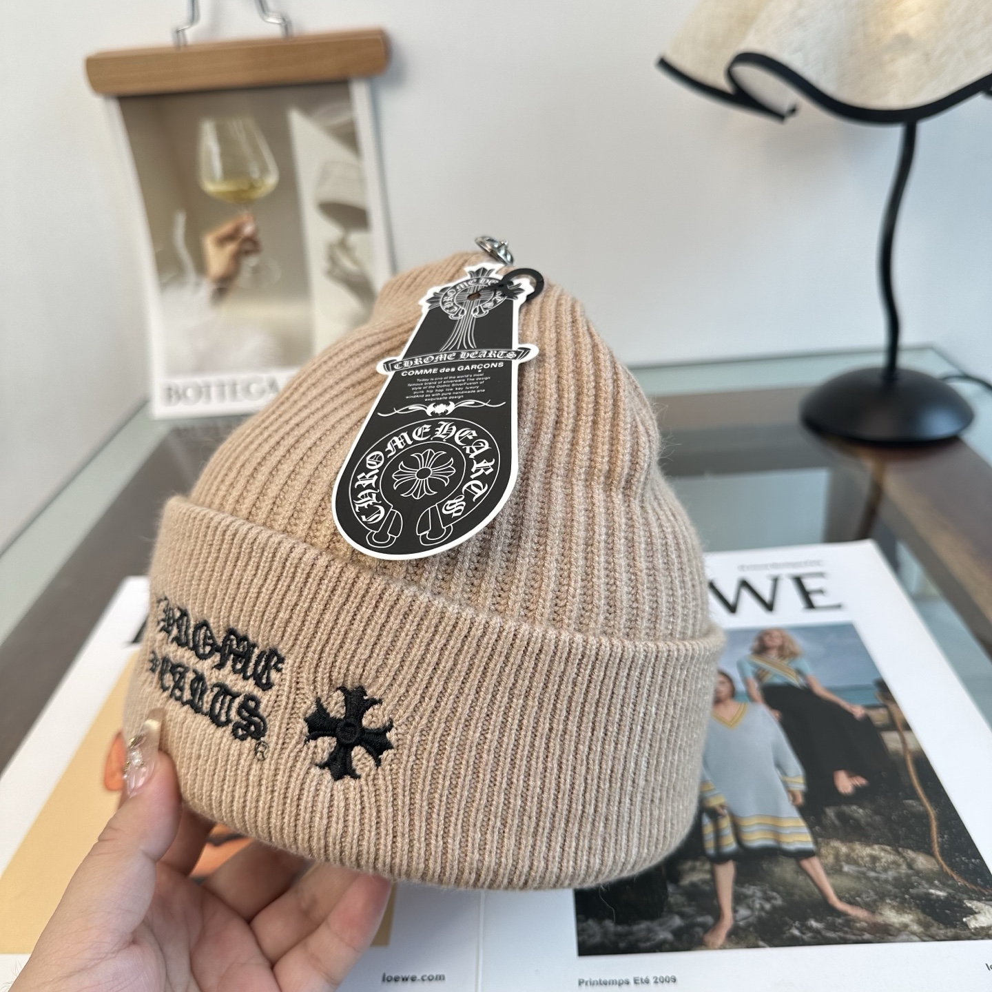 克罗心 秋冬新款针织毛线帽，超火爆💖质感一流，出街超好搭配！减龄神器
