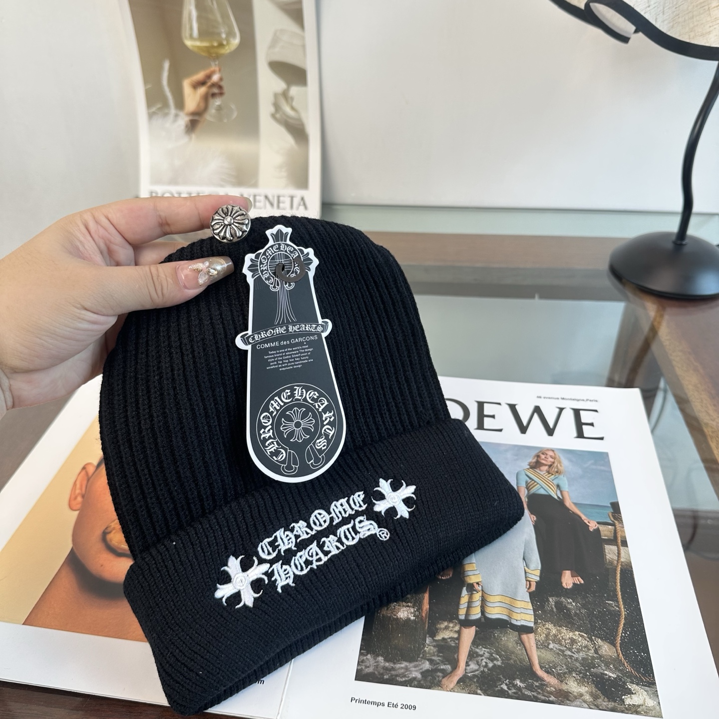 克罗心 秋冬新款针织毛线帽，超火爆💖质感一流，出街超好搭配！减龄神器