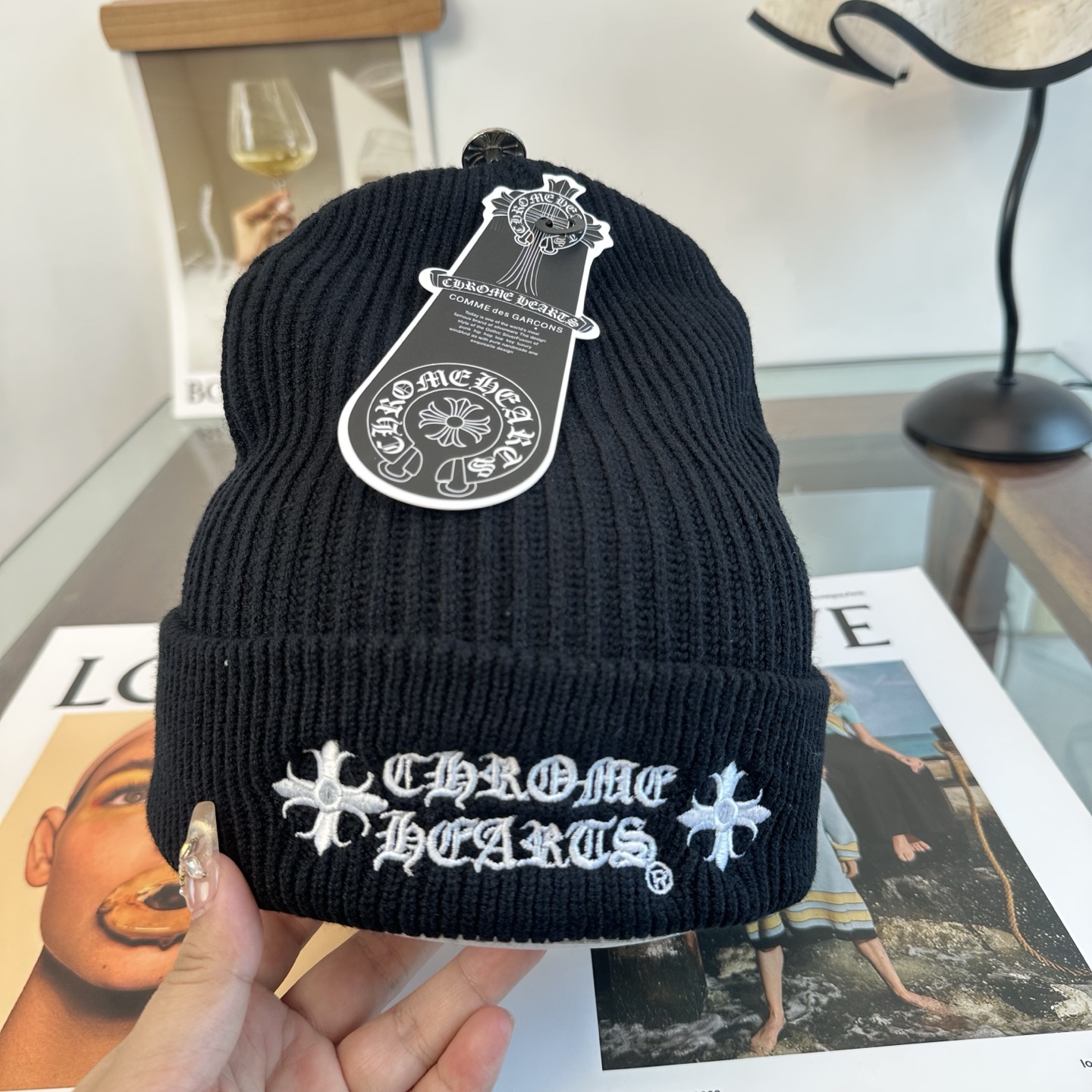 克罗心 秋冬新款针织毛线帽，超火爆💖质感一流，出街超好搭配！减龄神器