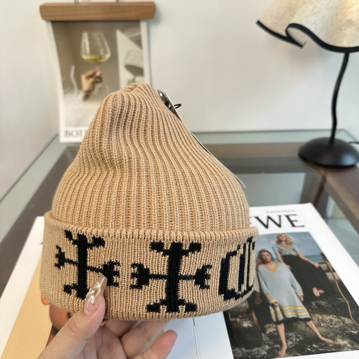 克罗心 秋冬新款针织毛线帽，超火爆💖质感一流，出街超好搭配！减龄神器
