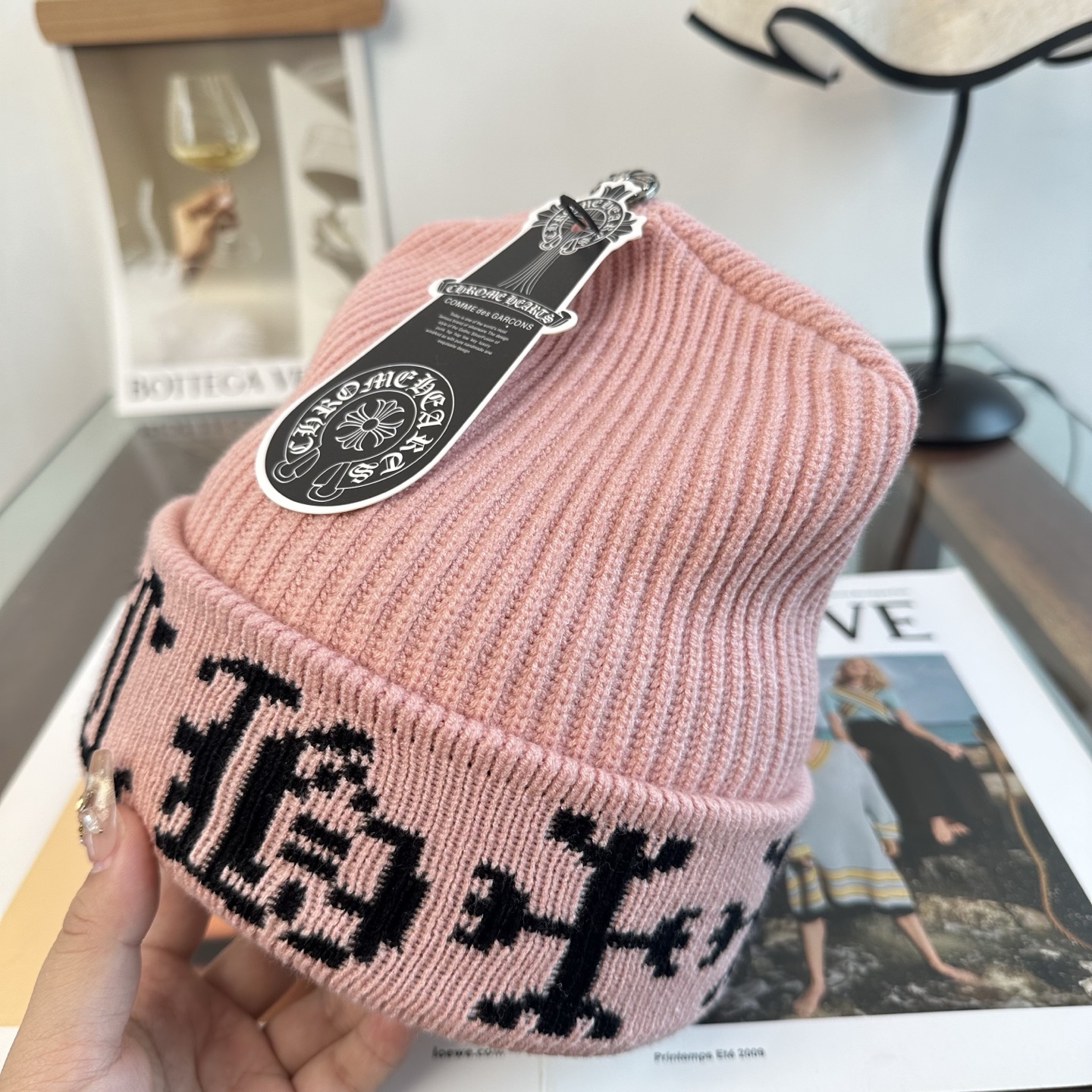 克罗心 秋冬新款针织毛线帽，超火爆💖质感一流，出街超好搭配！减龄神器
