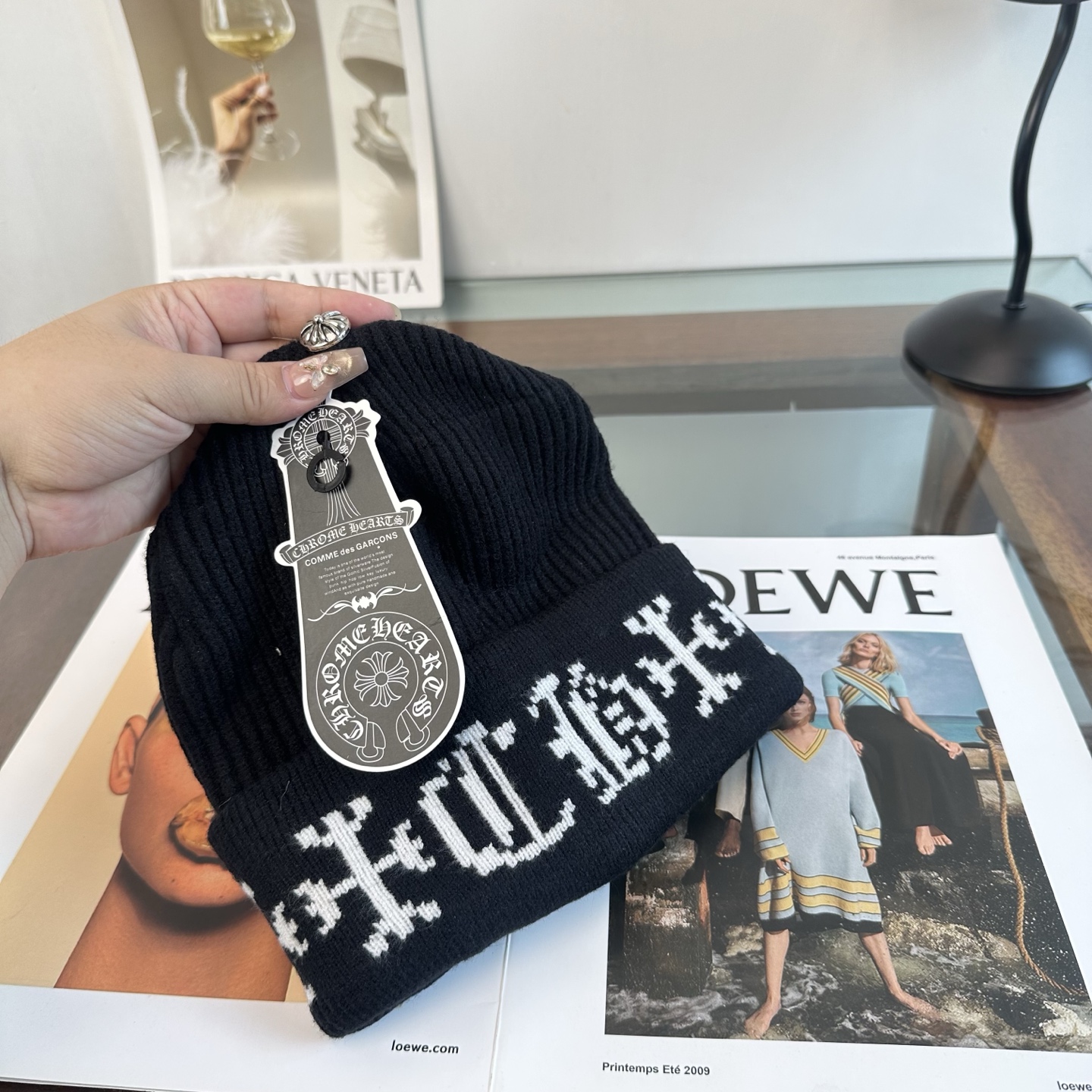 克罗心 秋冬新款针织毛线帽，超火爆💖质感一流，出街超好搭配！减龄神器