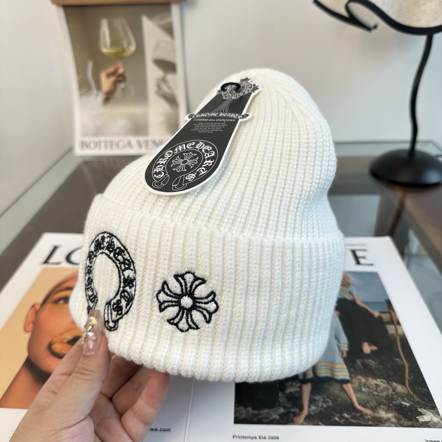 克罗心 秋冬新款针织毛线帽，超火爆💖质感一流，出街超好搭配！减龄神器