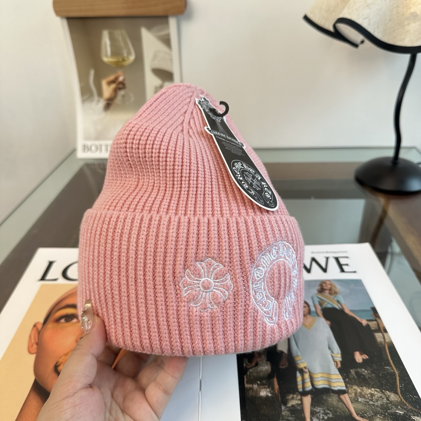 克罗心 秋冬新款针织毛线帽，超火爆💖质感一流，出街超好搭配！减龄神器
