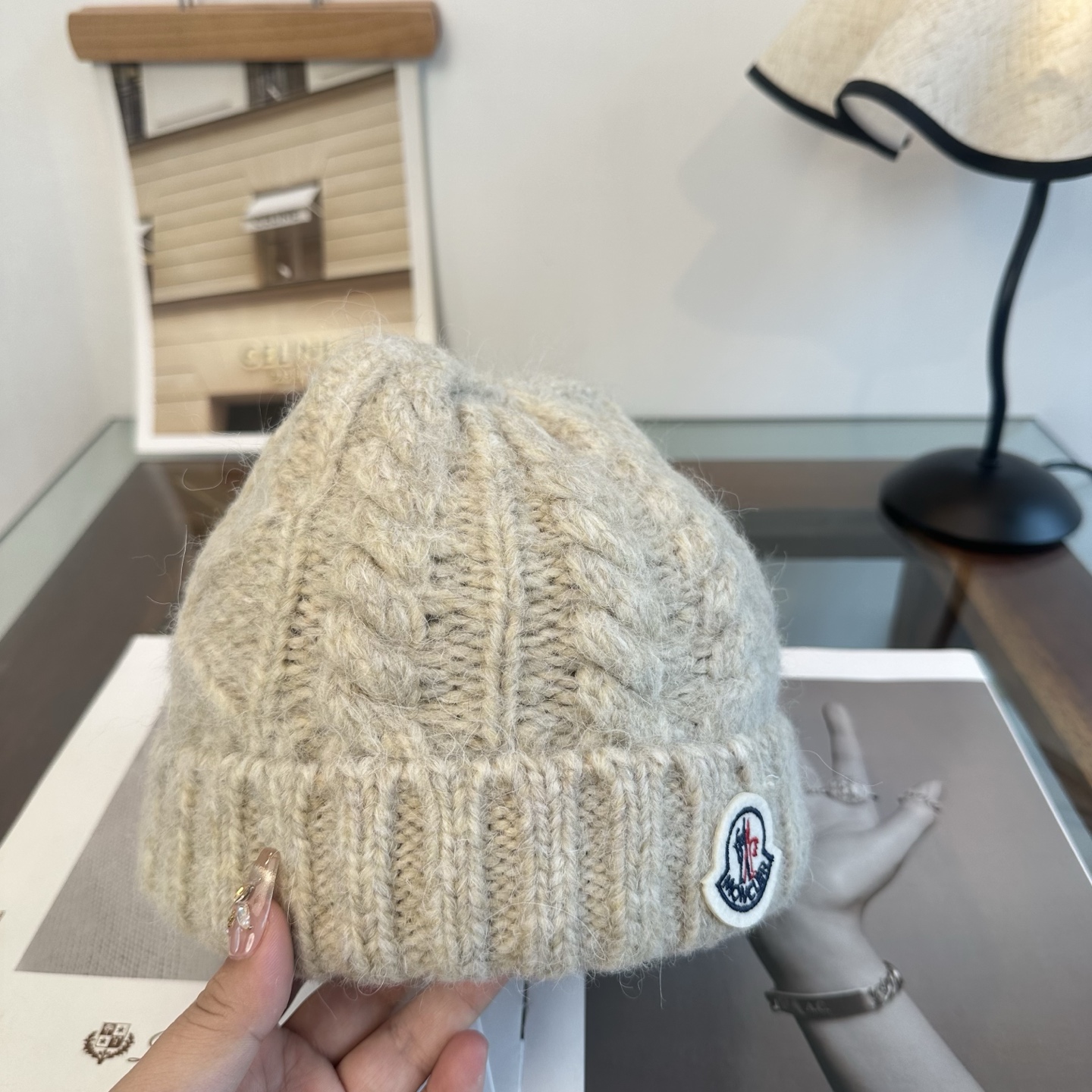 蒙口 秋冬新款针织毛线帽，超火爆💖质感一流，出街超好搭配！减龄神器