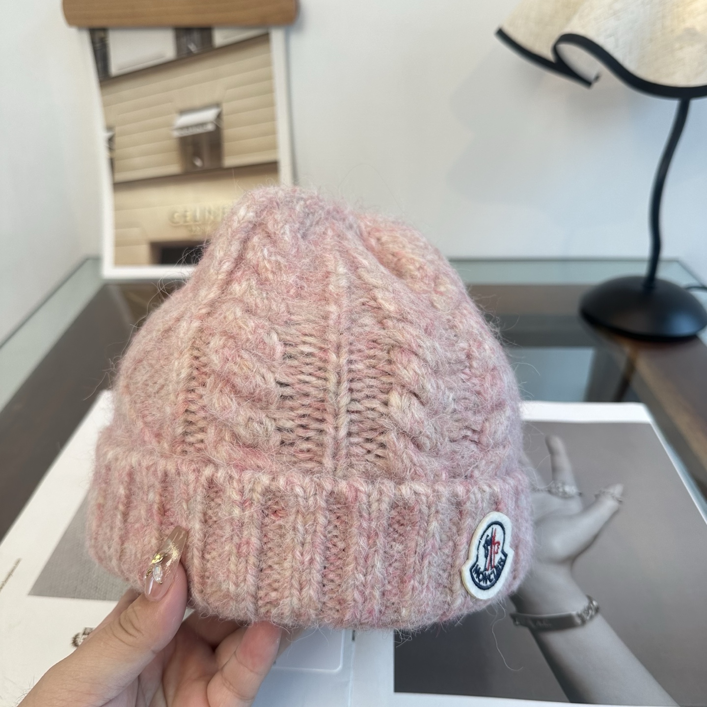蒙口 秋冬新款针织毛线帽，超火爆💖质感一流，出街超好搭配！减龄神器
