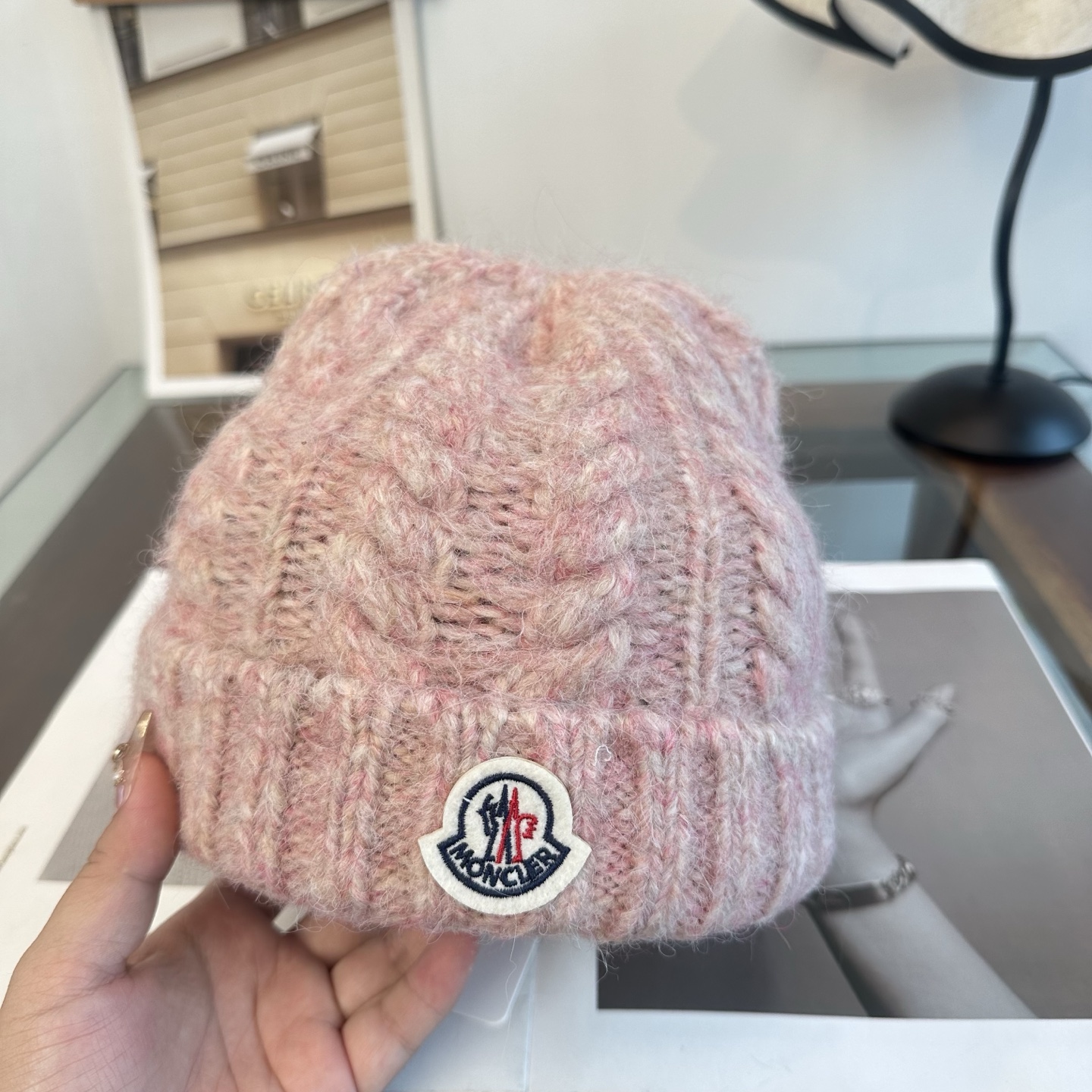 蒙口 秋冬新款针织毛线帽，超火爆💖质感一流，出街超好搭配！减龄神器