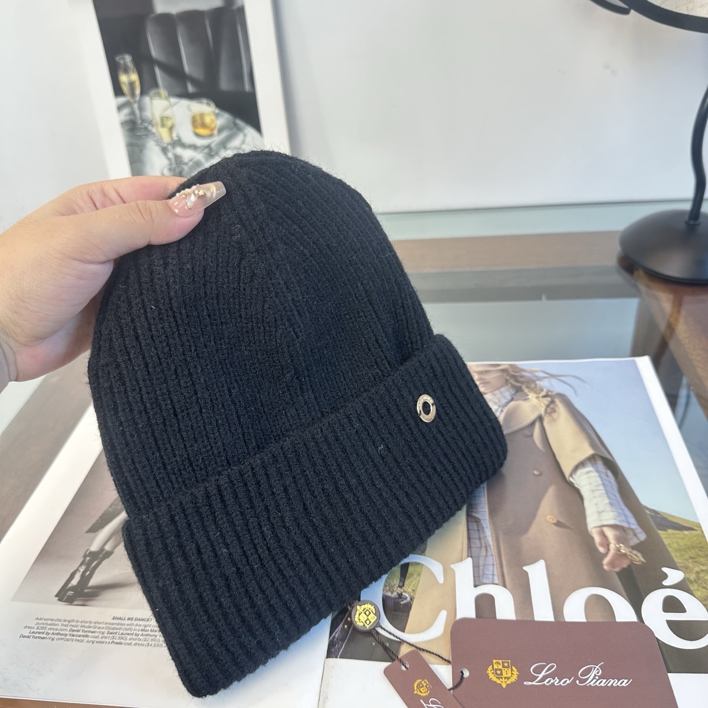 LP👒 秋冬新款针织毛线帽，超火爆💖质感一流，出街超好搭配！减龄神器