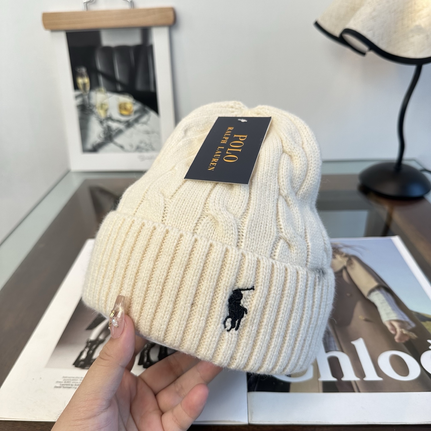 Polo 👒 秋冬新款针织毛线帽，超火爆💖质感一流，出街超好搭配！减龄神器