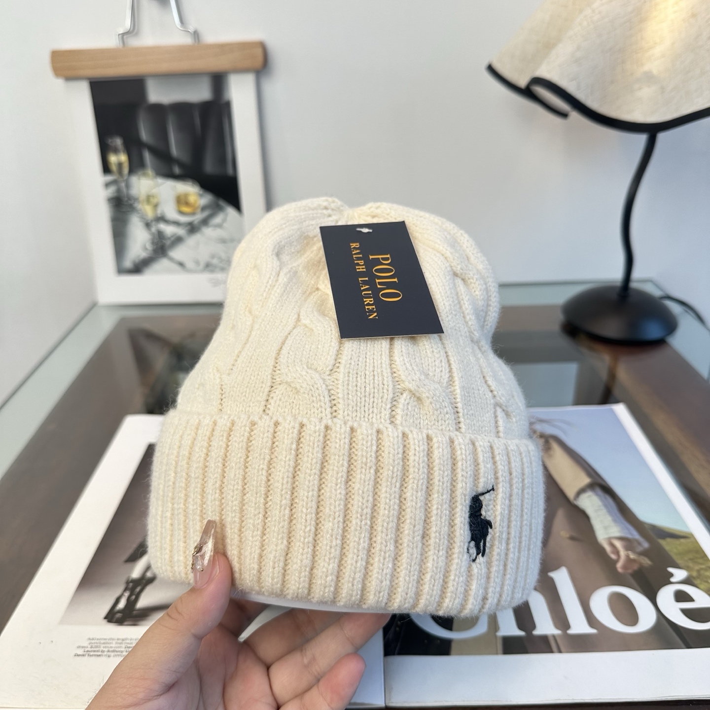 Polo 👒 秋冬新款针织毛线帽，超火爆💖质感一流，出街超好搭配！减龄神器