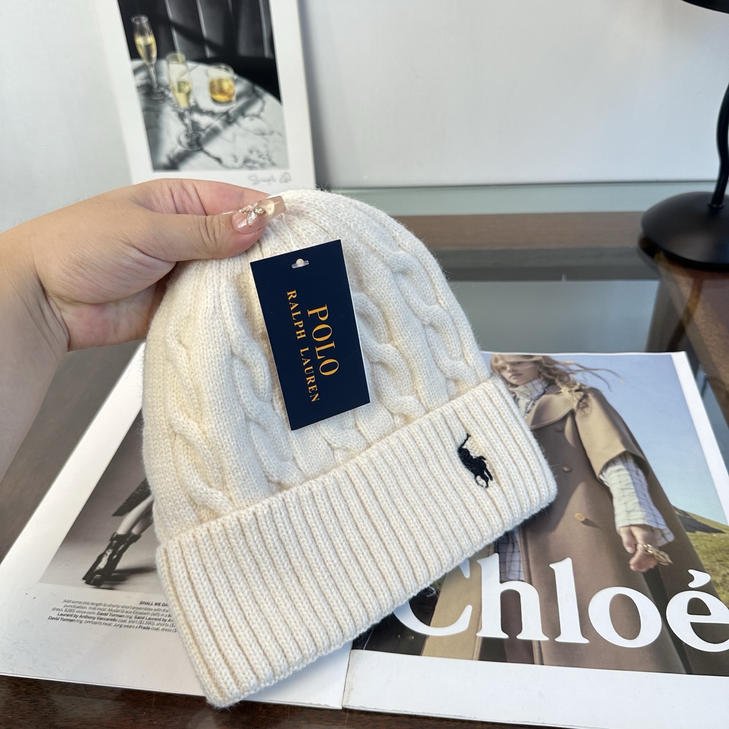 Polo 👒 秋冬新款针织毛线帽，超火爆💖质感一流，出街超好搭配！减龄神器