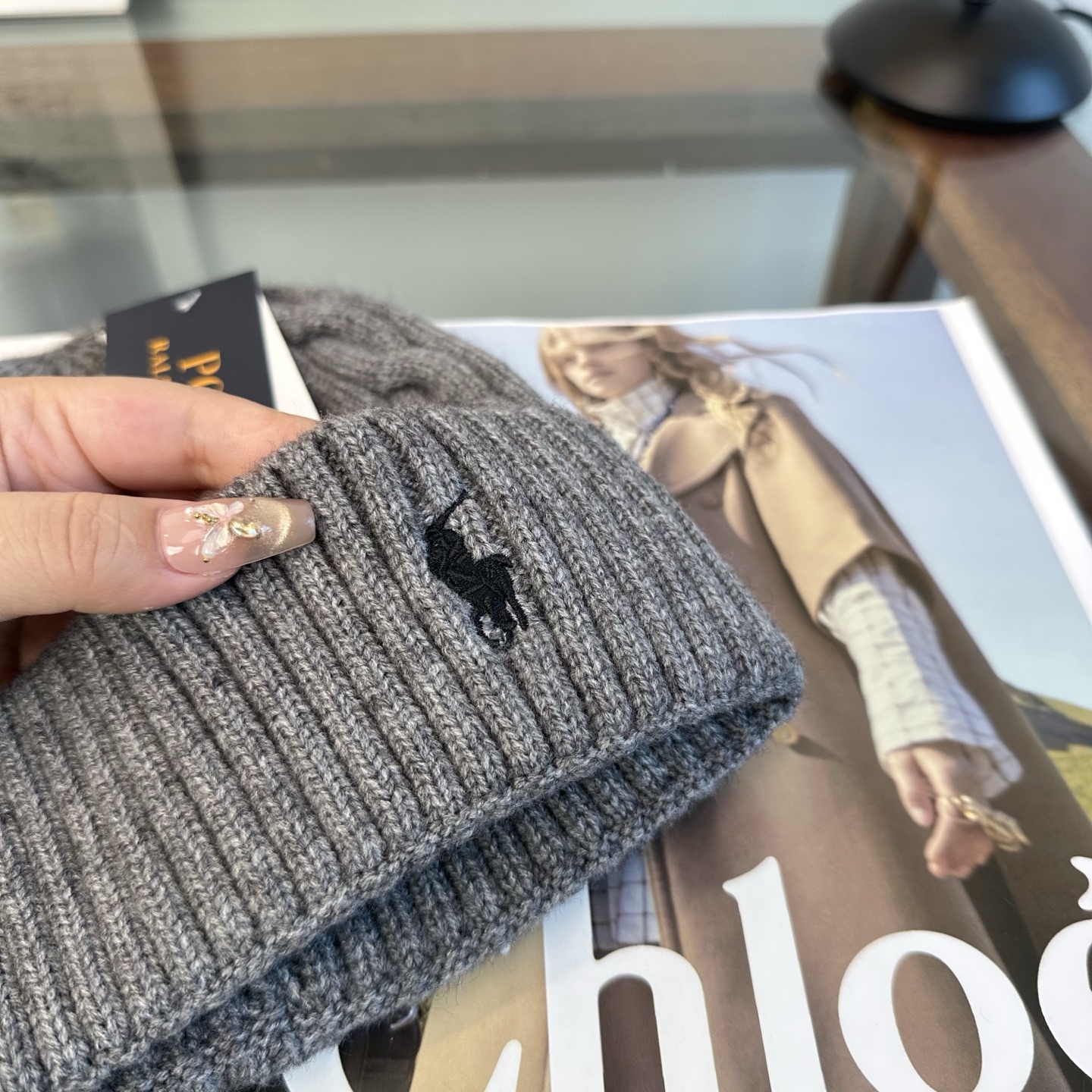 Polo 👒 秋冬新款针织毛线帽，超火爆💖质感一流，出街超好搭配！减龄神器