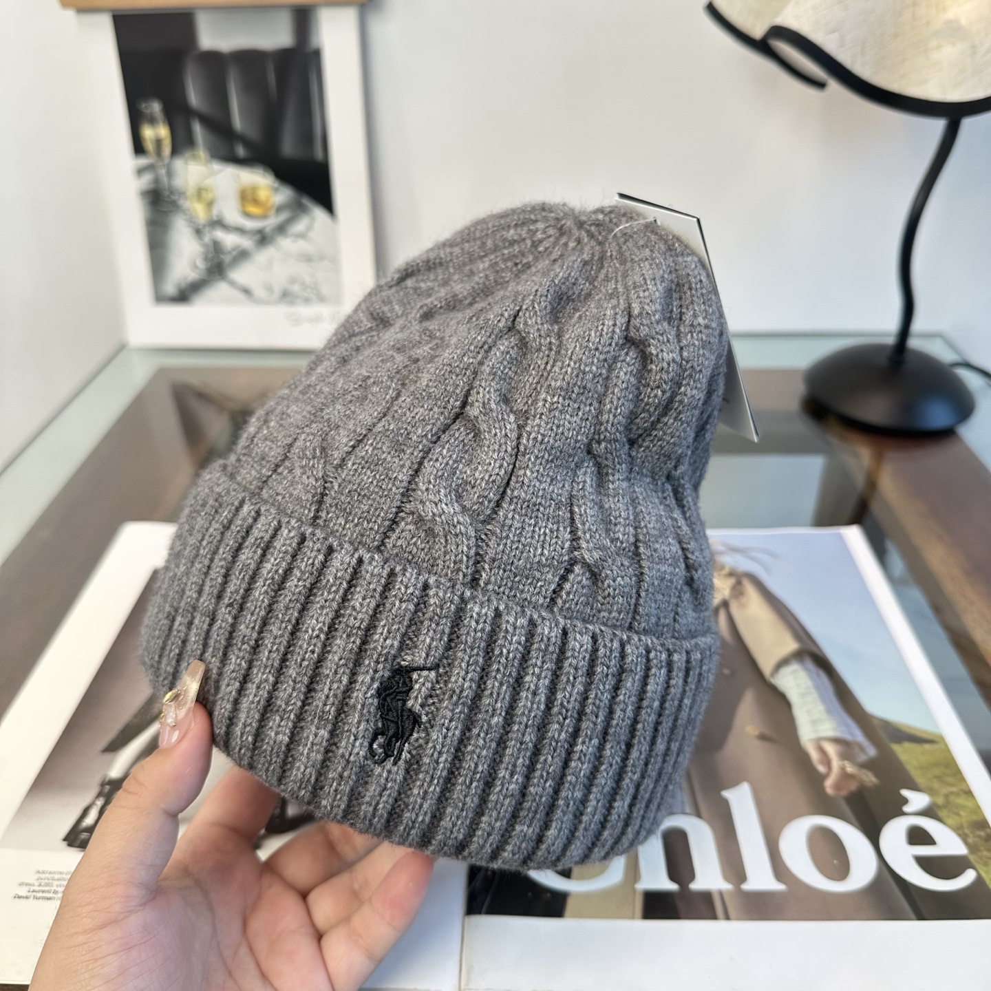 Polo 👒 秋冬新款针织毛线帽，超火爆💖质感一流，出街超好搭配！减龄神器