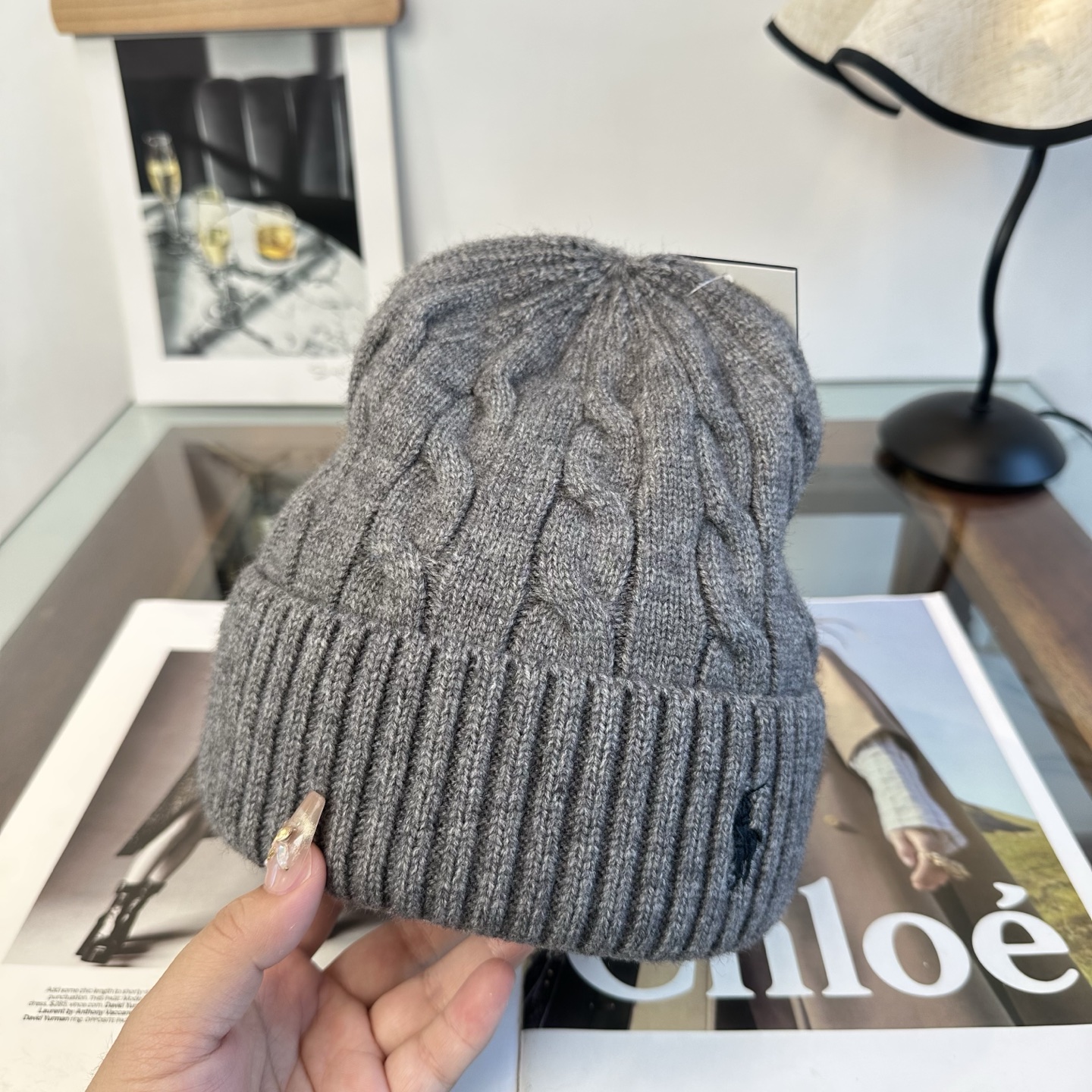Polo 👒 秋冬新款针织毛线帽，超火爆💖质感一流，出街超好搭配！减龄神器