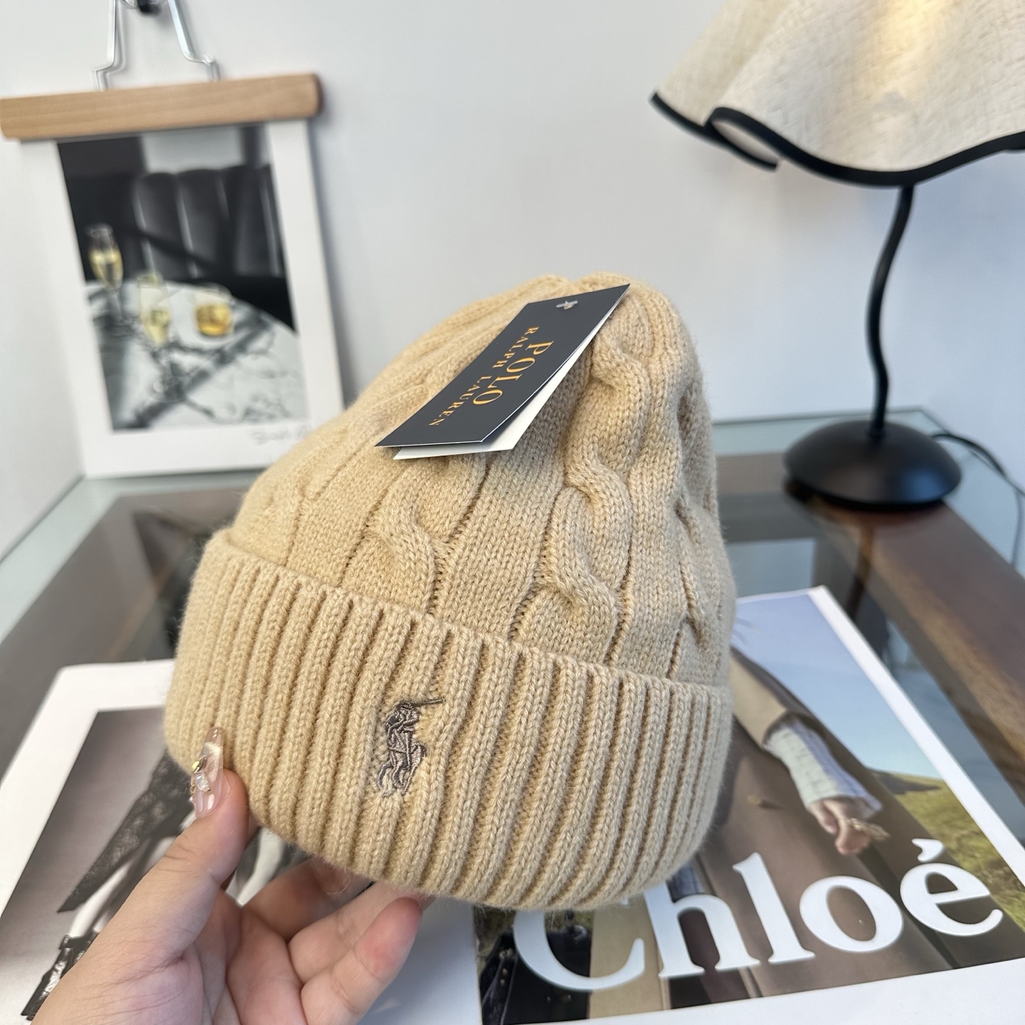 Polo 👒 秋冬新款针织毛线帽，超火爆💖质感一流，出街超好搭配！减龄神器