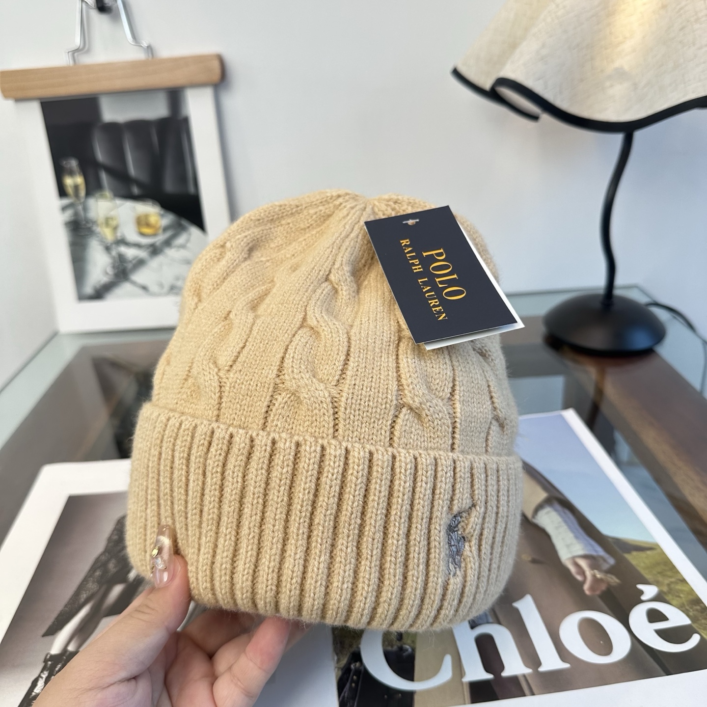 Polo 👒 秋冬新款针织毛线帽，超火爆💖质感一流，出街超好搭配！减龄神器