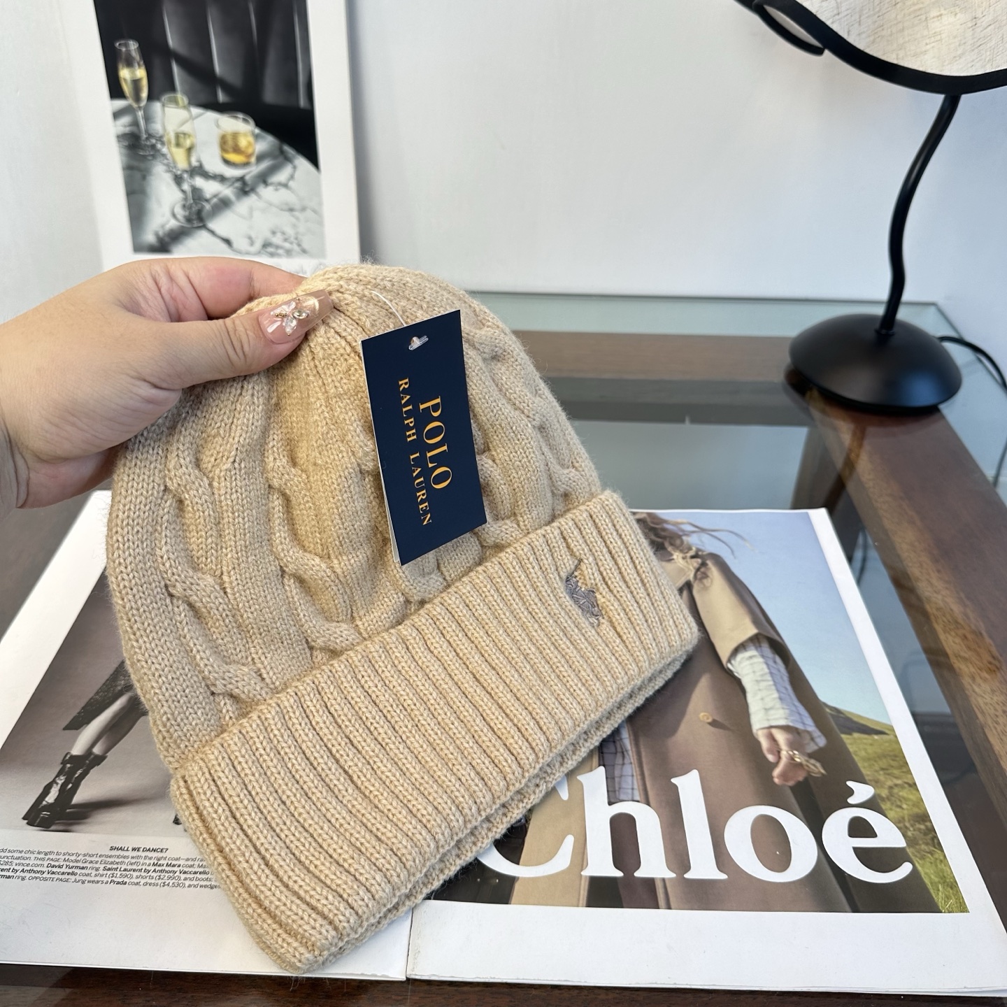 Polo 👒 秋冬新款针织毛线帽，超火爆💖质感一流，出街超好搭配！减龄神器