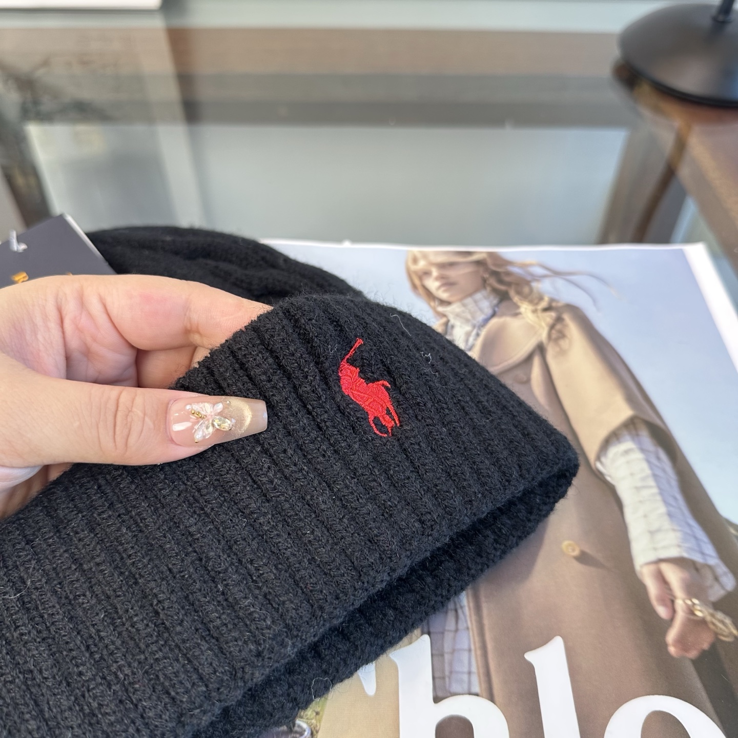 Polo 👒 秋冬新款针织毛线帽，超火爆💖质感一流，出街超好搭配！减龄神器