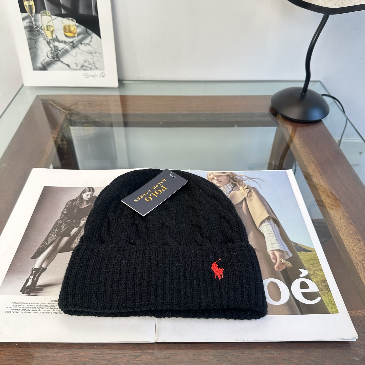Polo 👒 秋冬新款针织毛线帽，超火爆💖质感一流，出街超好搭配！减龄神器