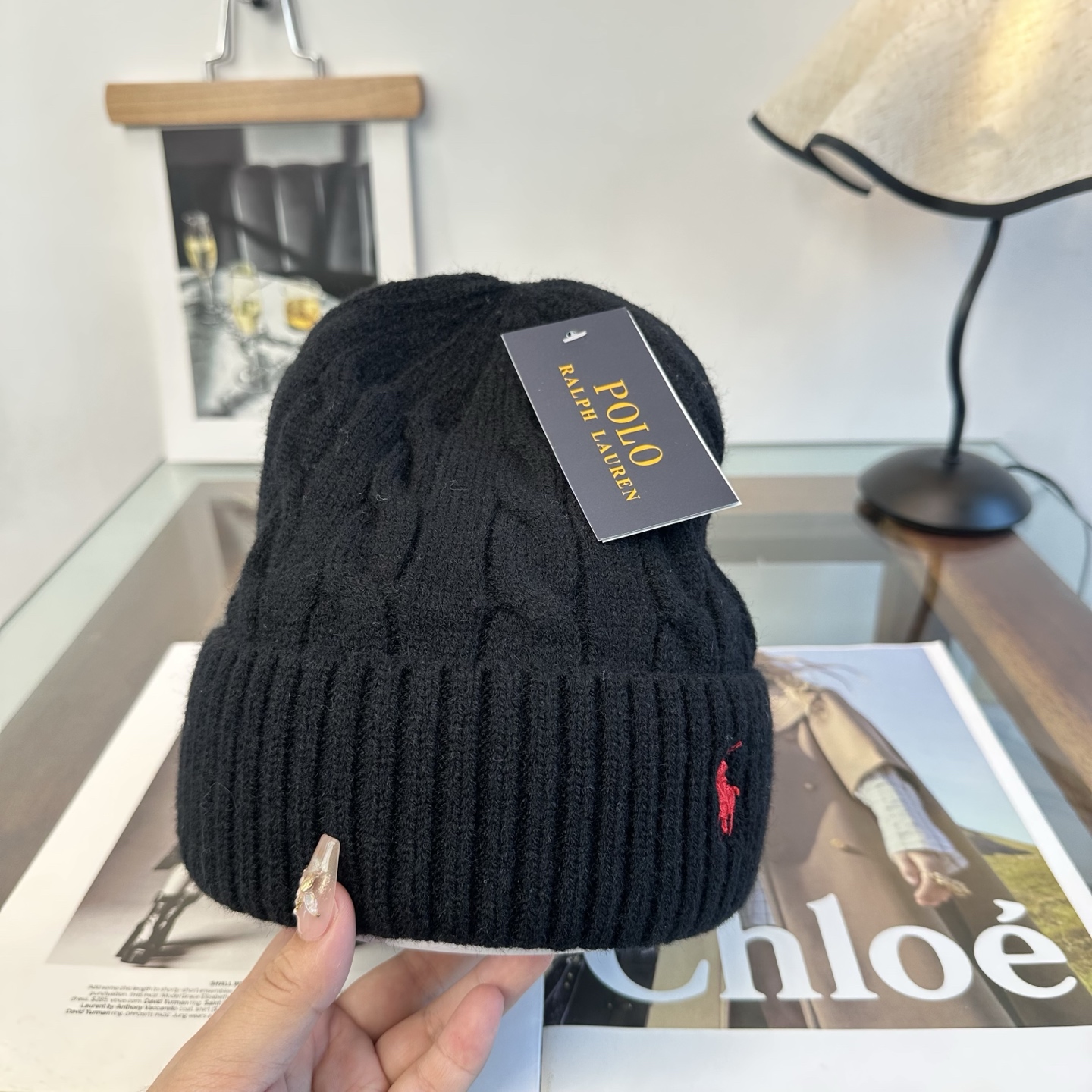 Polo 👒 秋冬新款针织毛线帽，超火爆💖质感一流，出街超好搭配！减龄神器