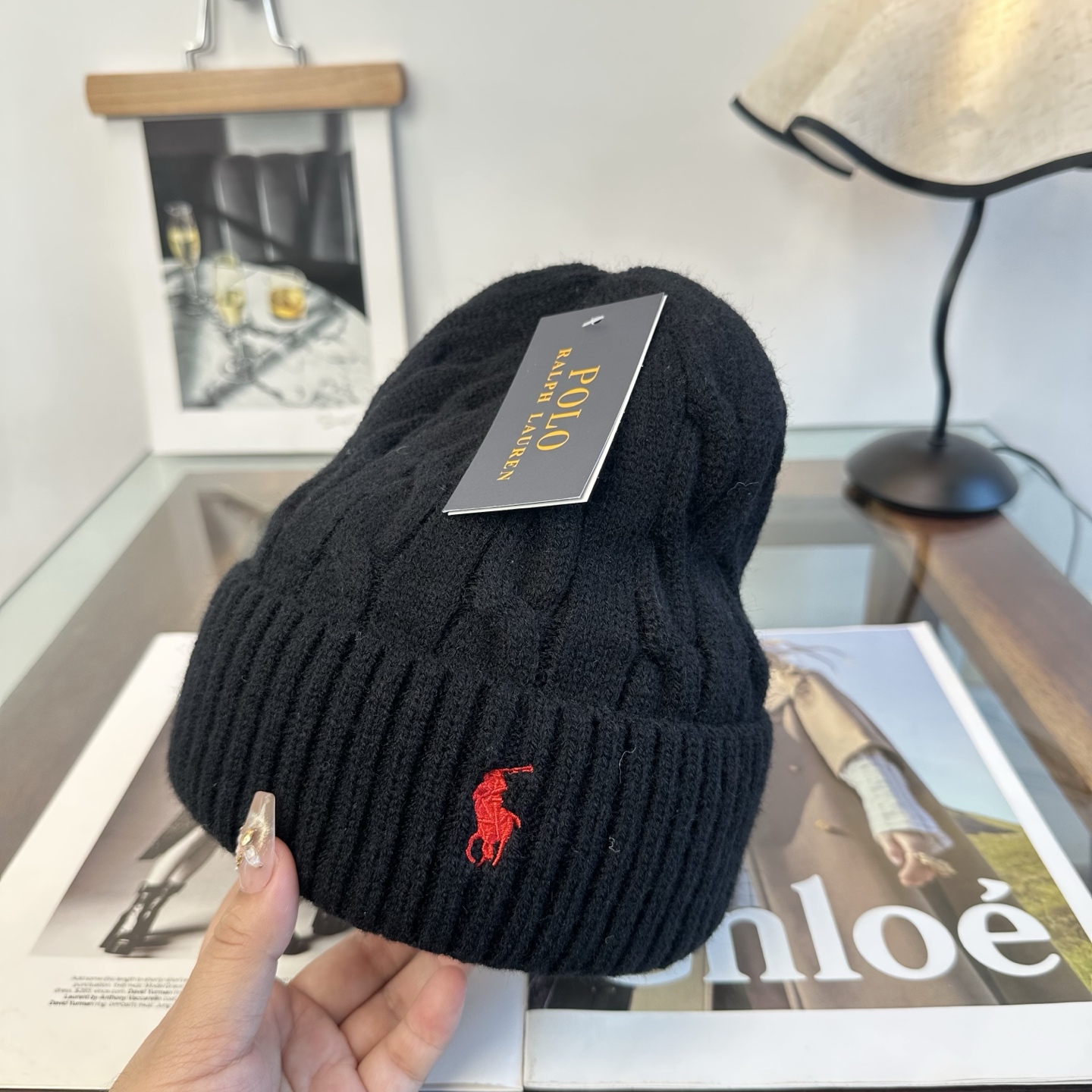 Polo 👒 秋冬新款针织毛线帽，超火爆💖质感一流，出街超好搭配！减龄神器