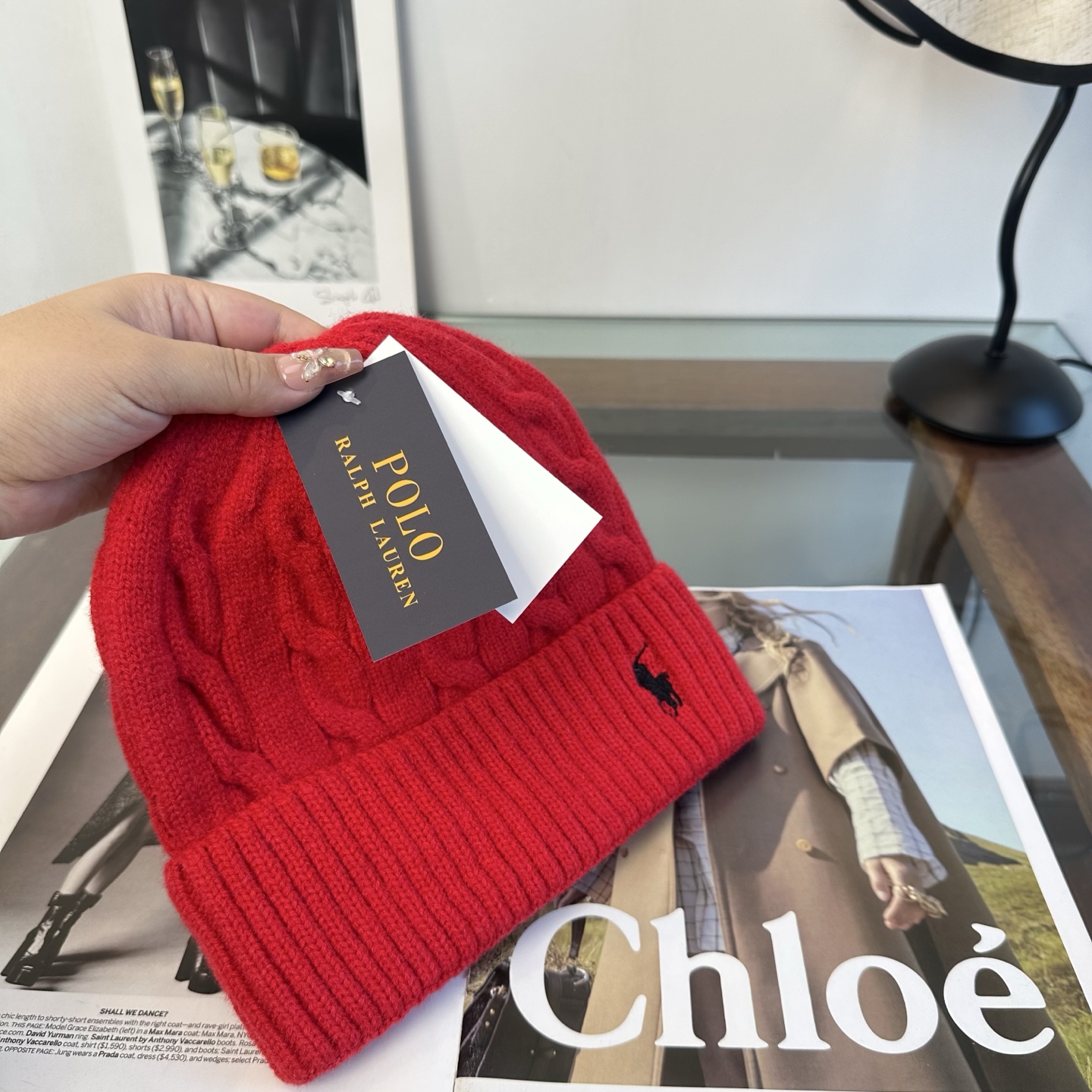 Polo 👒 秋冬新款针织毛线帽，超火爆💖质感一流，出街超好搭配！减龄神器