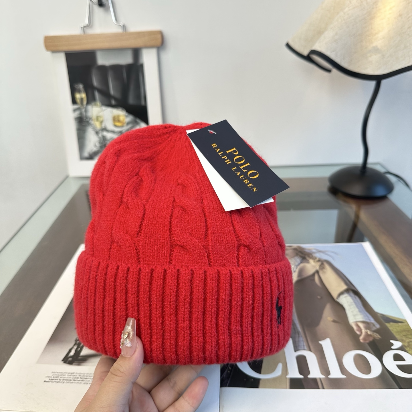 Polo 👒 秋冬新款针织毛线帽，超火爆💖质感一流，出街超好搭配！减龄神器