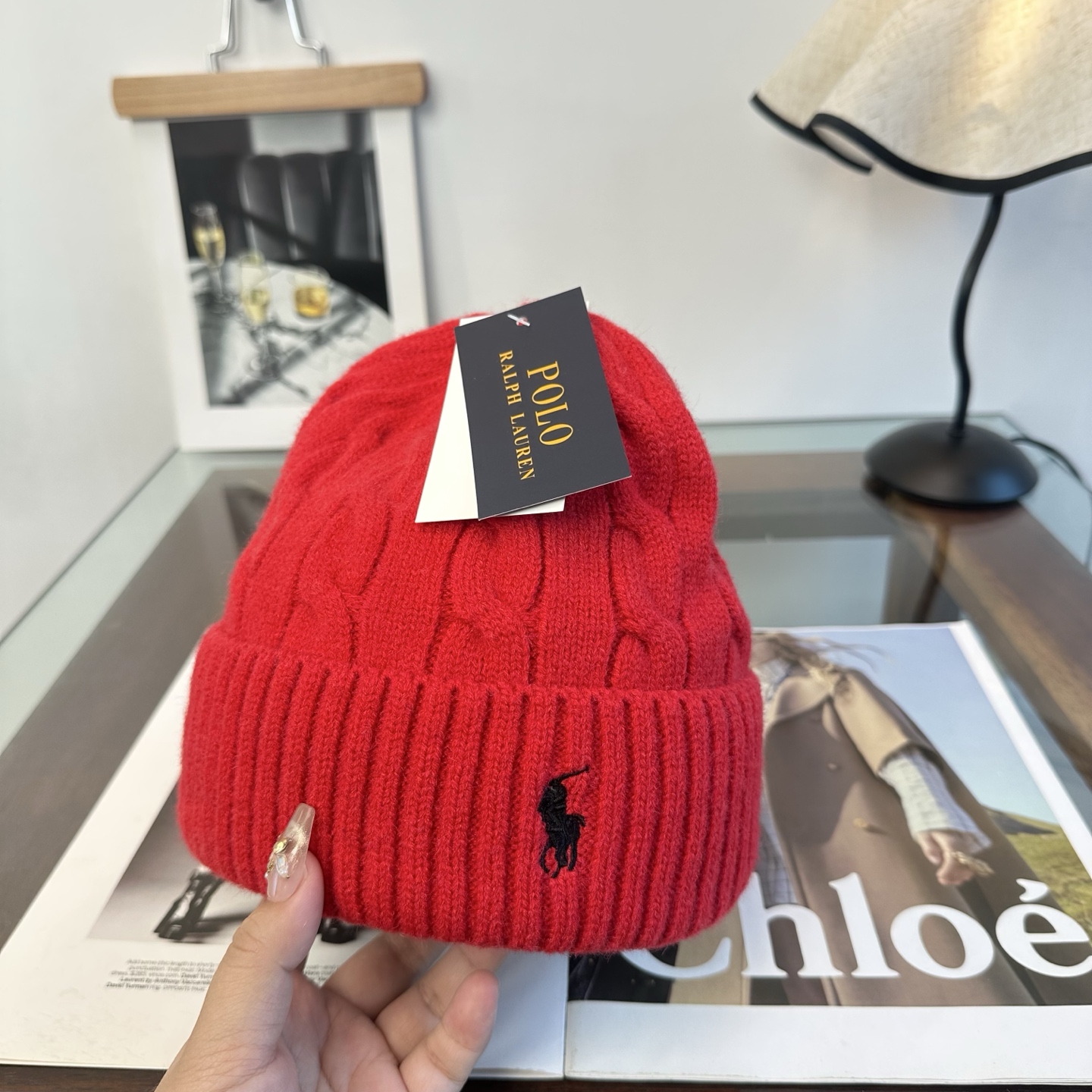 Polo 👒 秋冬新款针织毛线帽，超火爆💖质感一流，出街超好搭配！减龄神器