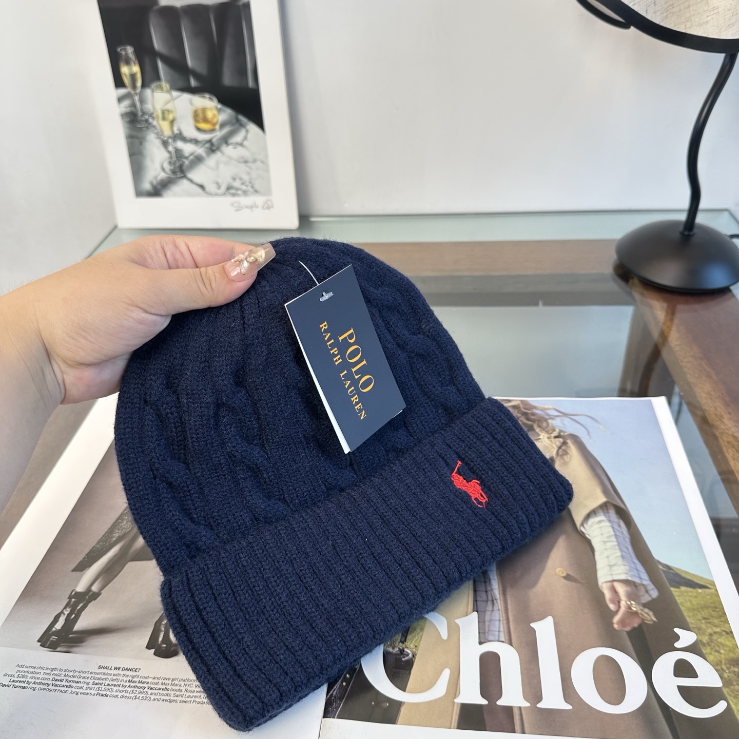 Polo 👒 秋冬新款针织毛线帽，超火爆💖质感一流，出街超好搭配！减龄神器