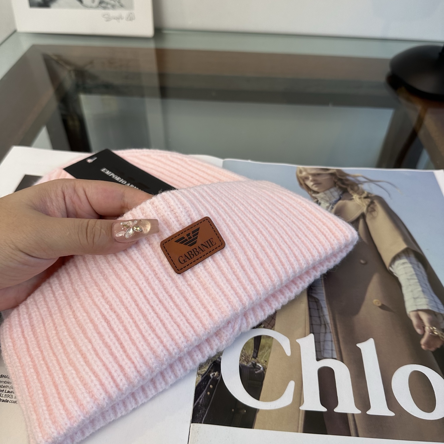 阿玛尼  👒 秋冬新款针织毛线帽，超火爆💖质感一流，出街超好搭配！减龄神器