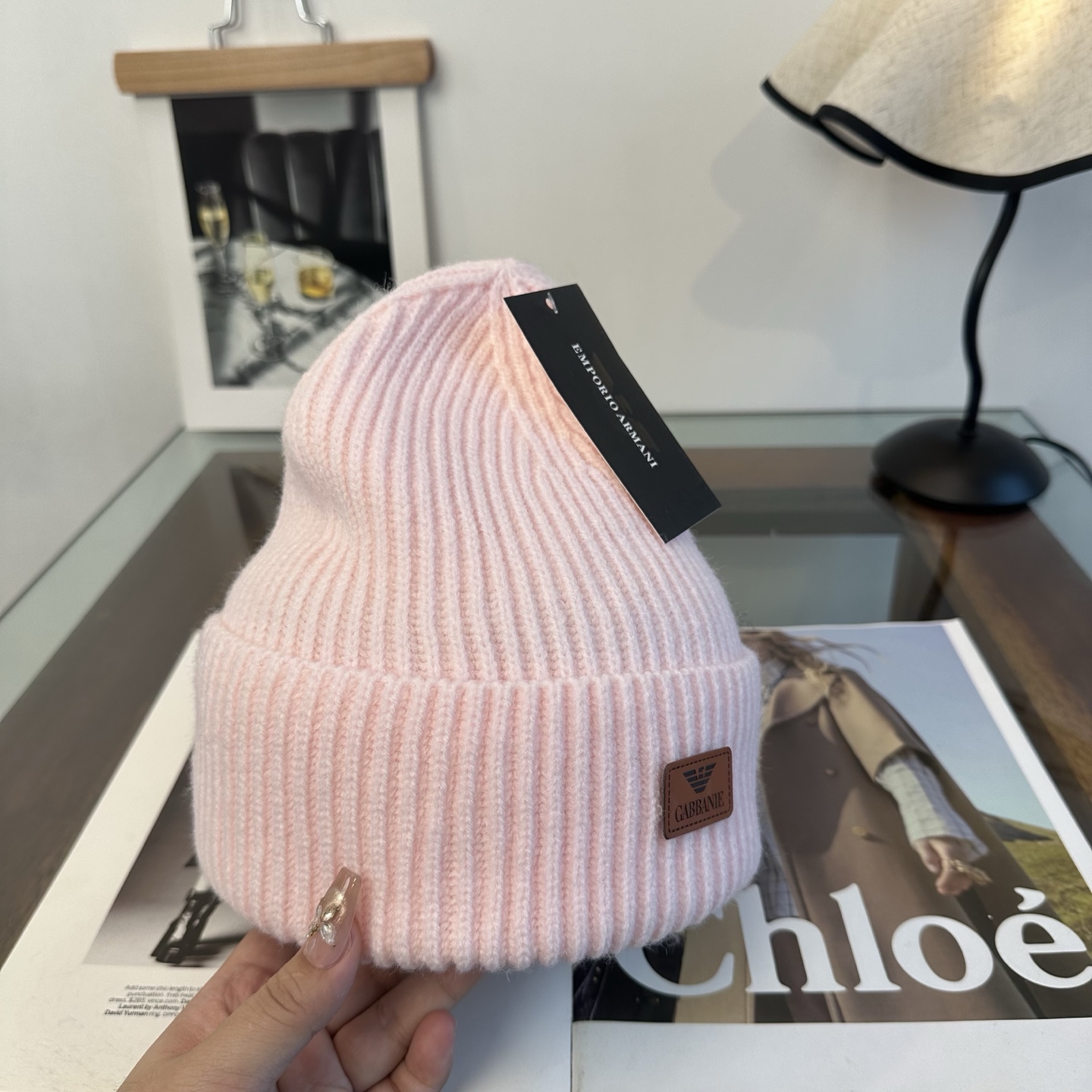 阿玛尼  👒 秋冬新款针织毛线帽，超火爆💖质感一流，出街超好搭配！减龄神器