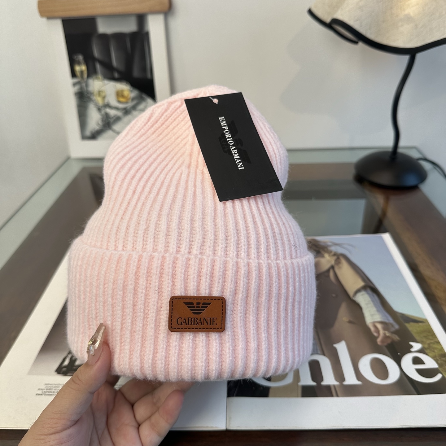 阿玛尼  👒 秋冬新款针织毛线帽，超火爆💖质感一流，出街超好搭配！减龄神器