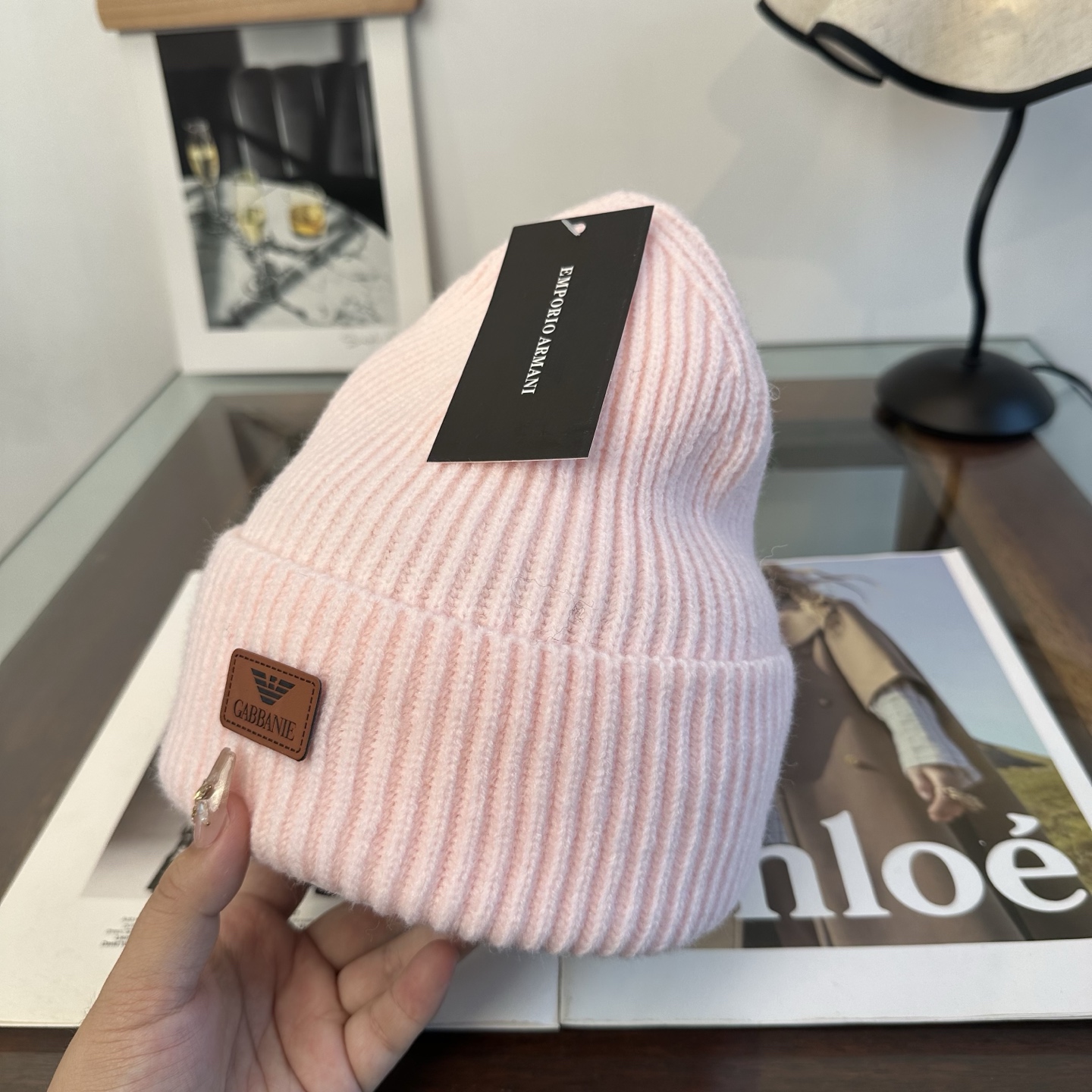 阿玛尼  👒 秋冬新款针织毛线帽，超火爆💖质感一流，出街超好搭配！减龄神器