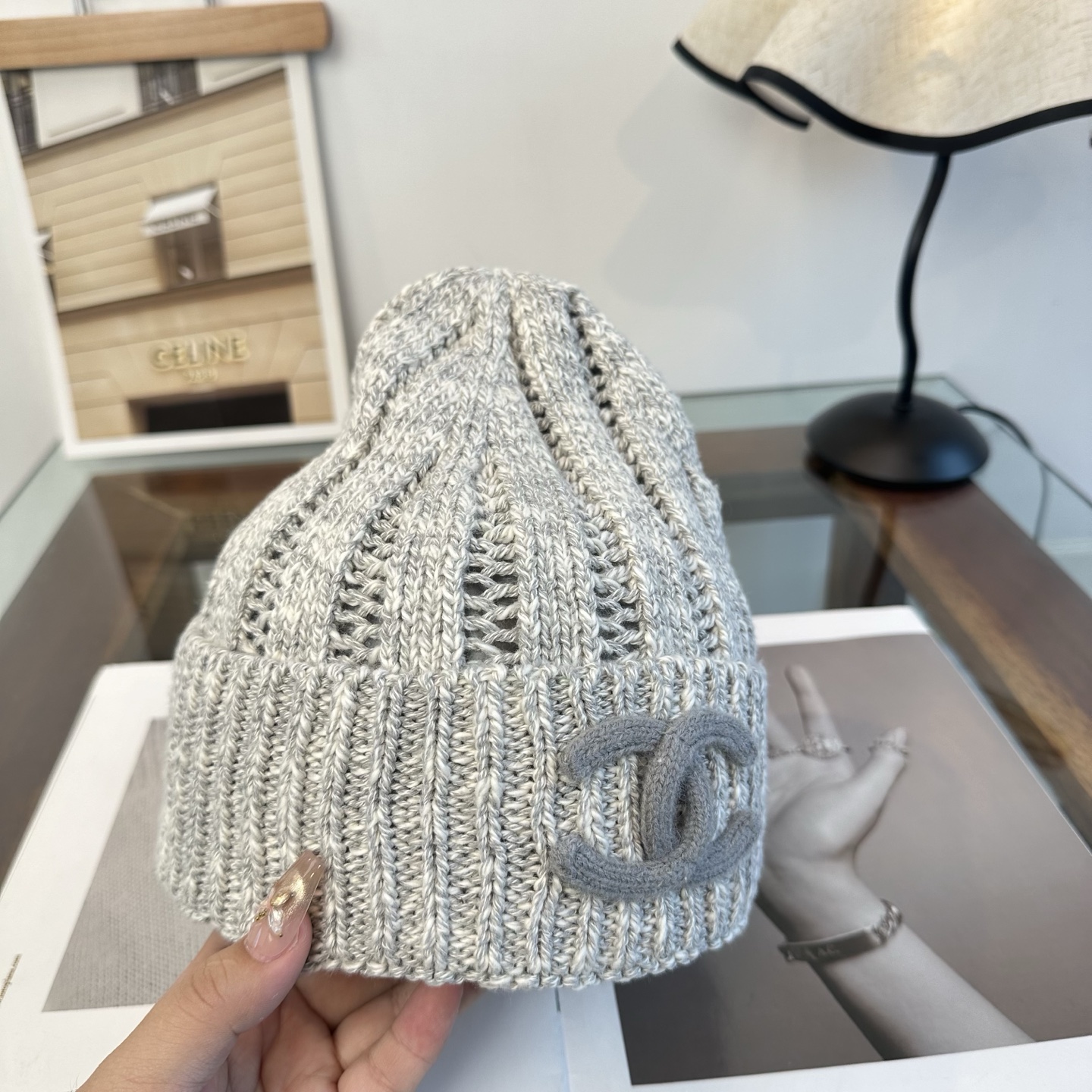 CHANEL香奈儿 👒 秋冬新款针织毛线帽，超火爆💖质感一流，出街超好搭配！减龄神器