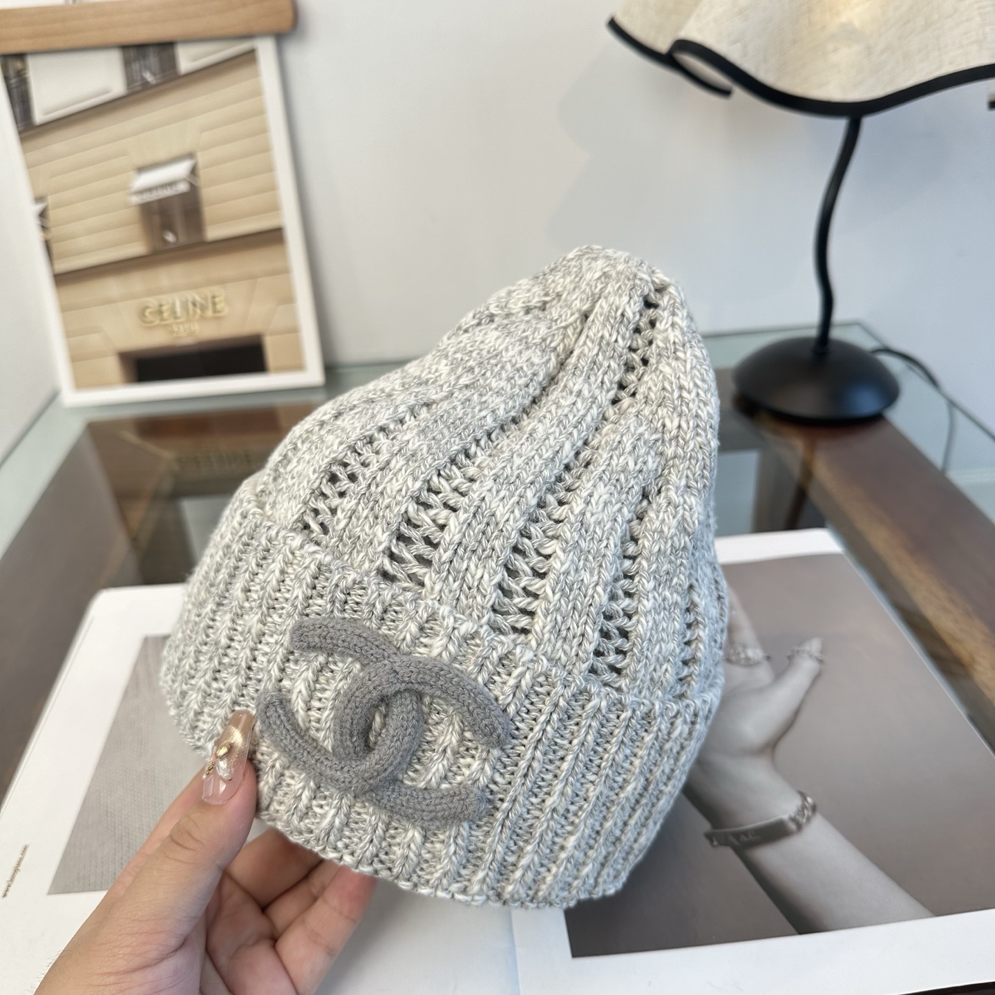 CHANEL香奈儿 👒 秋冬新款针织毛线帽，超火爆💖质感一流，出街超好搭配！减龄神器