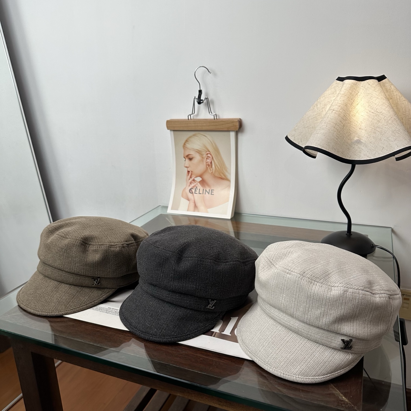 lv 新款贝雷帽女秋冬百搭辣妹个性显脸小 不挑人的帽型 